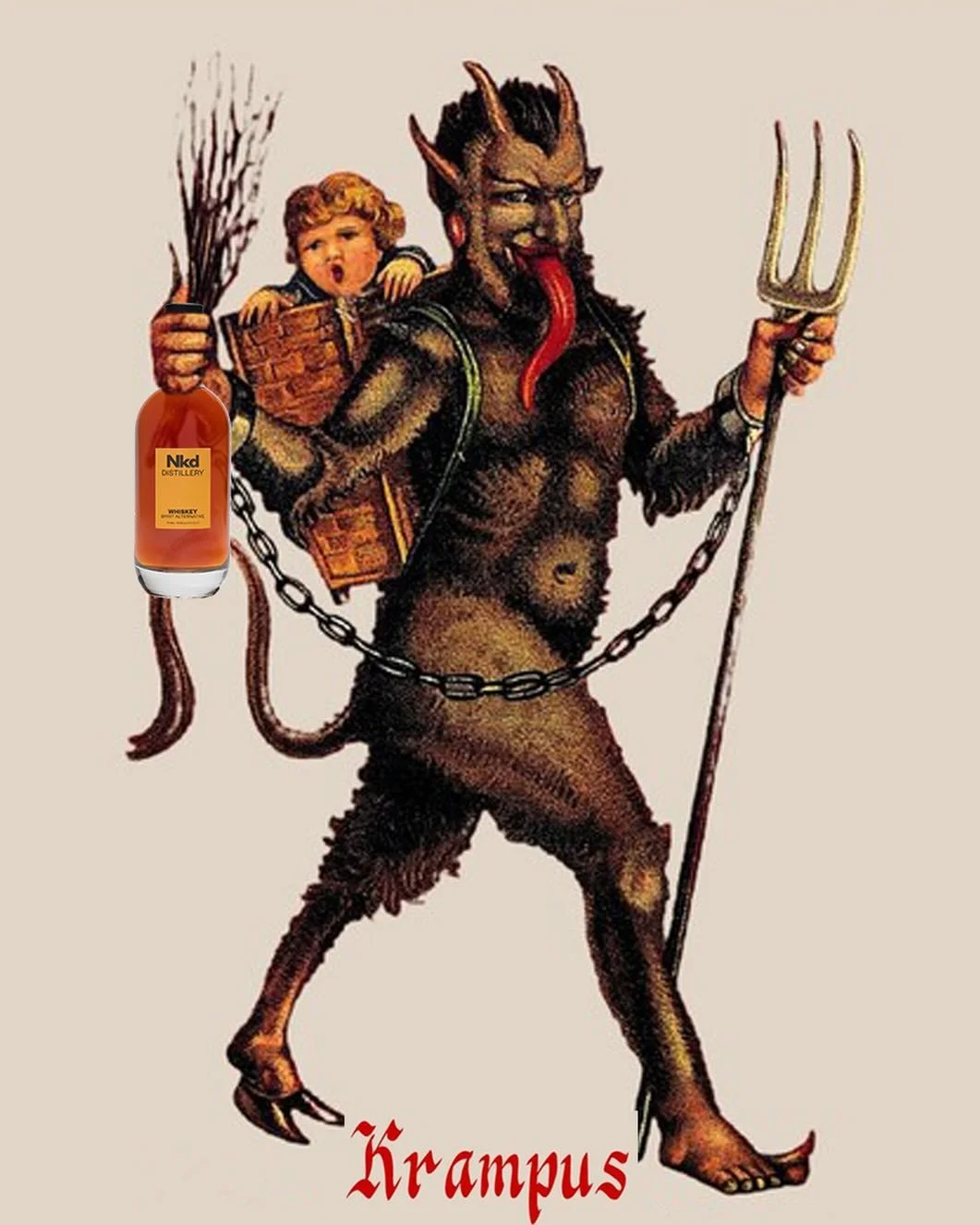 Have you been naughty or nice? Pro tip: Cookies for Santa. Nkd for Krampus.