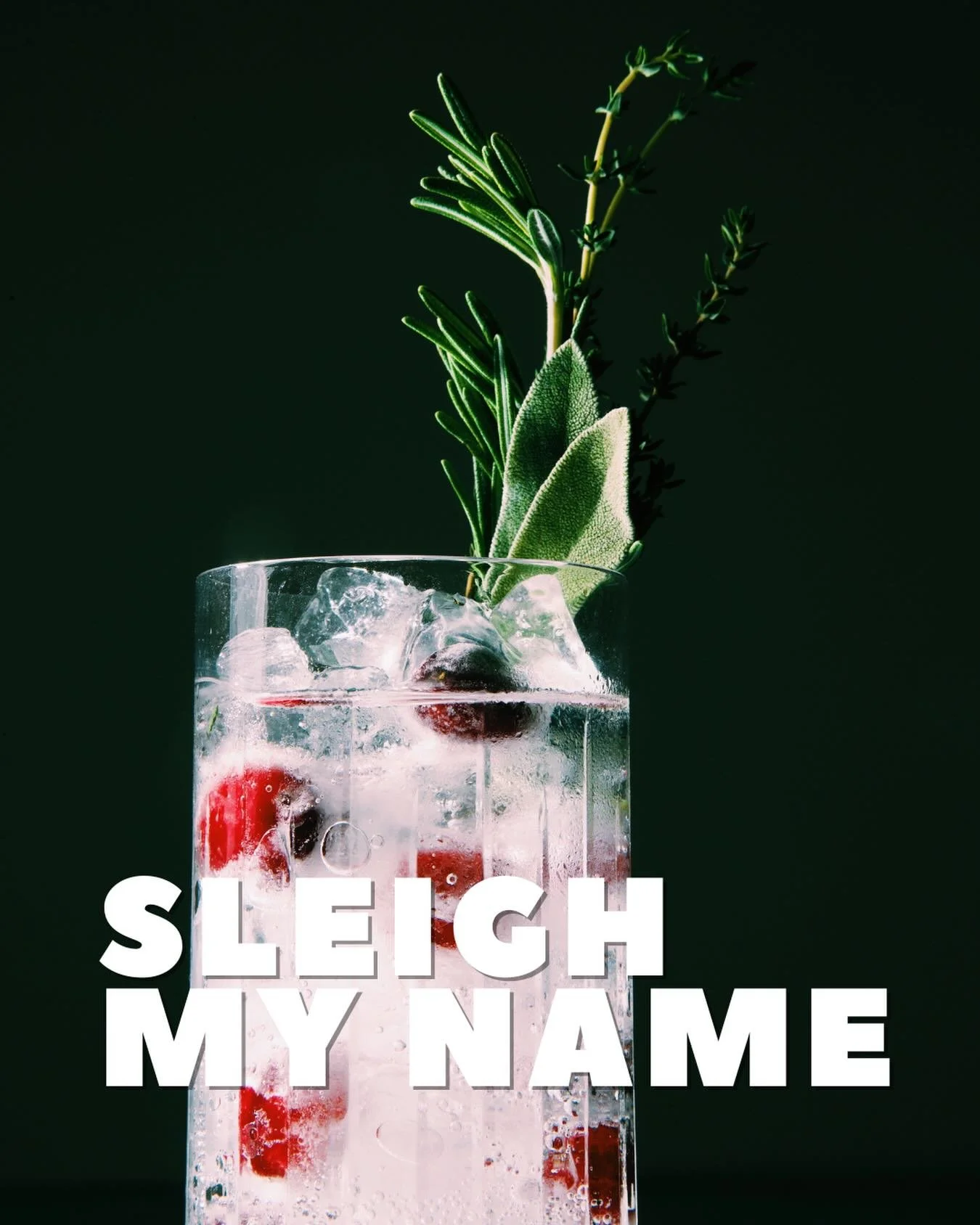 Festive cocktails don&rsquo;t have to be fancy! Keep it simple, make it delicious, get Nkd. 

Sleigh My Name 
1.5 oz Nkd Gin
.75 oz fresh lemon juice
.25 oz vanilla spiced simple syrup*
Tonic or soda water

DM for full recipe!