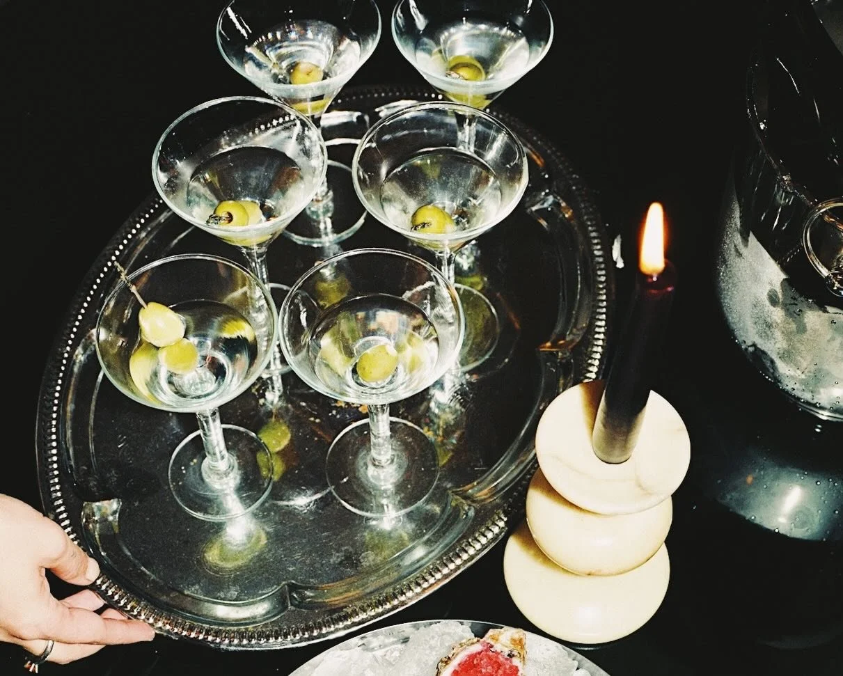 It&rsquo;s dead week, so today we martinis.