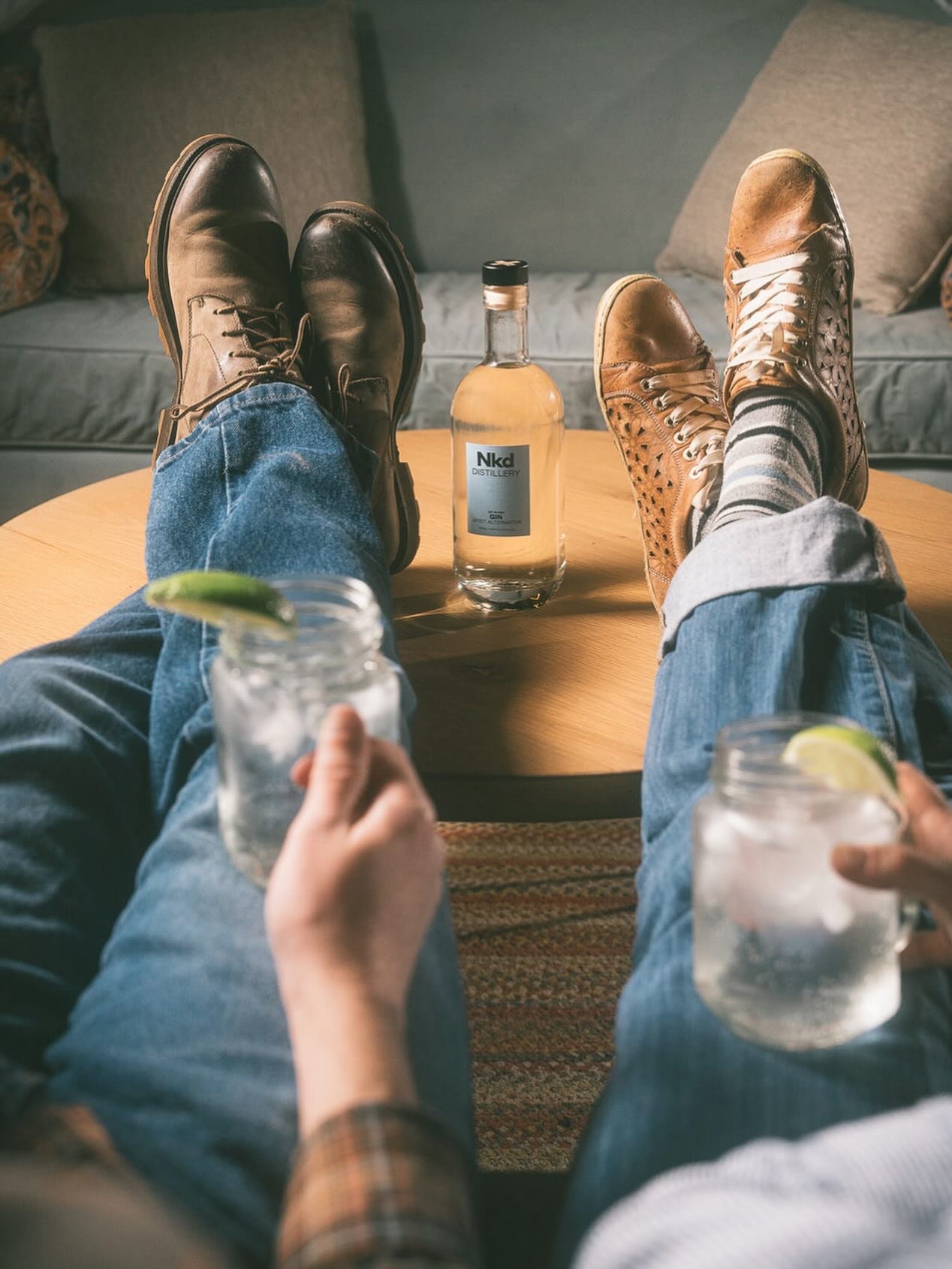 His and Hers. 

Nkd non-alcoholic gin and tonics are your weekend ready cocktail.

📸: @seaman_shoots