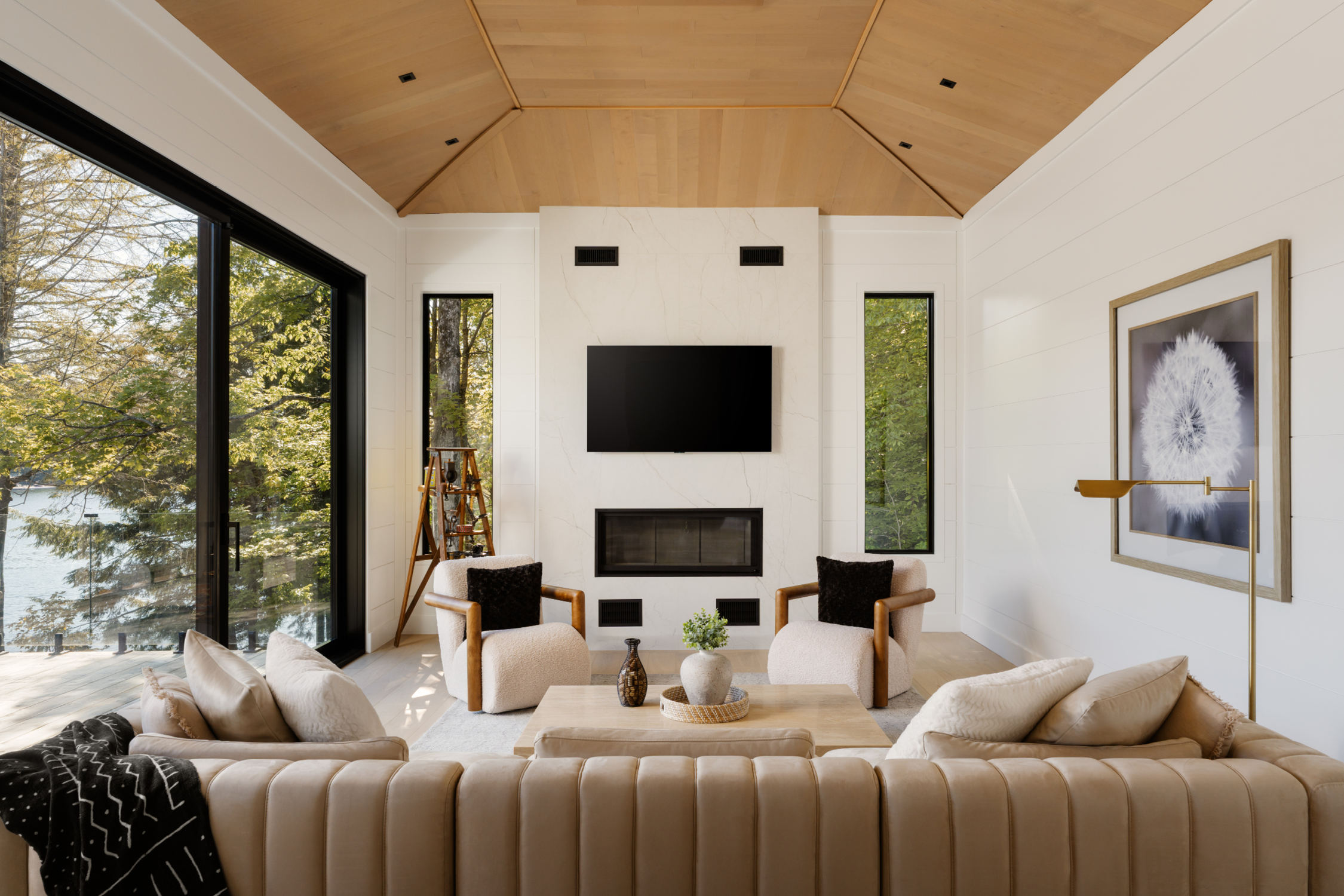 Muskoka Lumber Custom Tray Ceiling