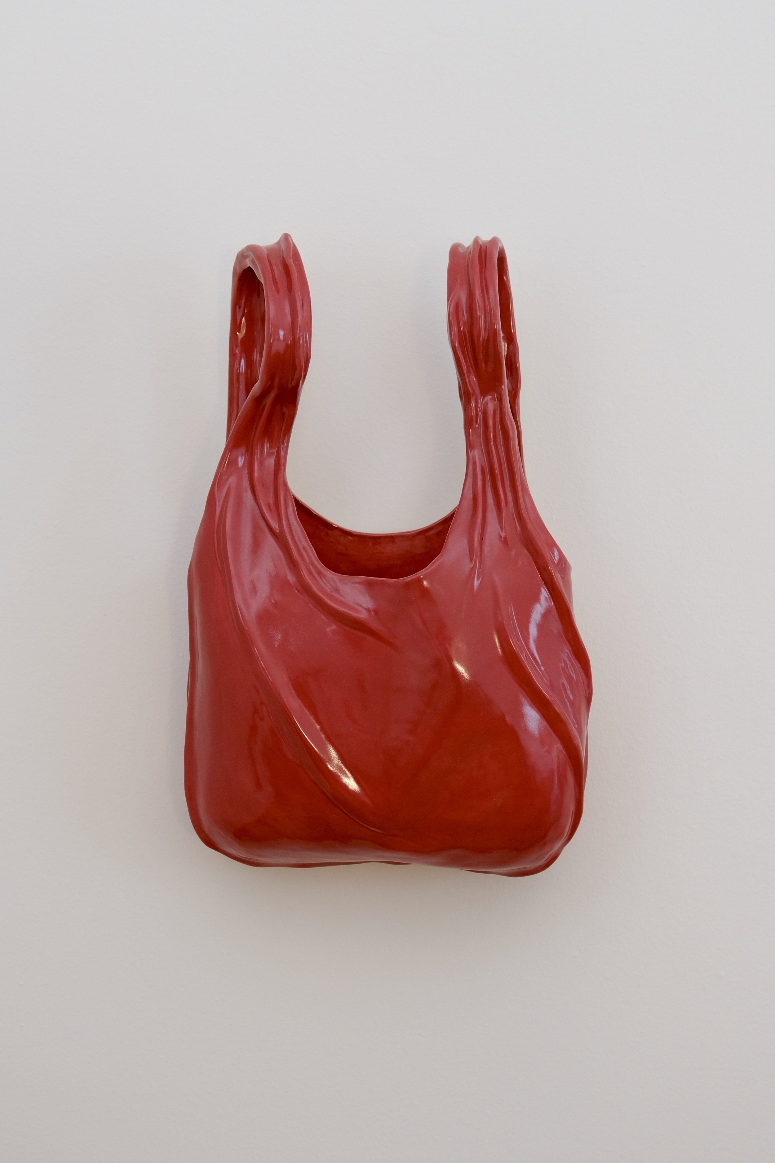 red takeout bag
