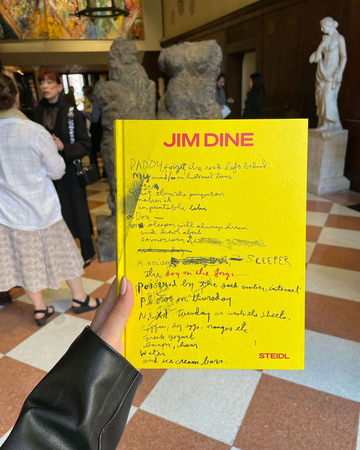 ✨ GIVEAWAY ANNOUNCEMENT ✨ Details below! 👉

🏆 One lucky winner will receive a copy of the &ldquo;Dog on the Forge&rdquo; exhibition catalogue, personally signed by Jim Dine.

Here&rsquo;s how to enter:

1. Follow @jimdinestudio on Instagram.

2. Ta