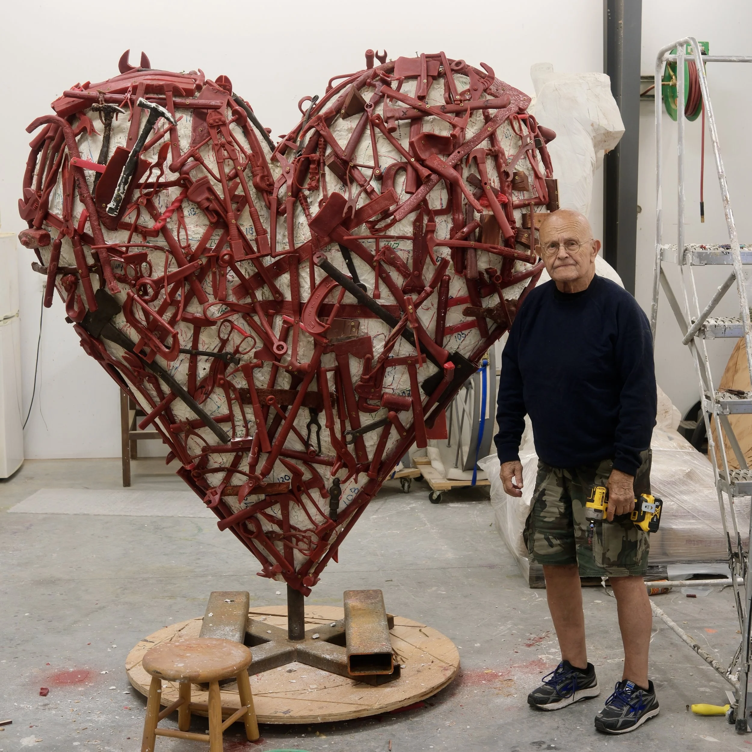 In the Studio: A New “Heart Made From Tools”