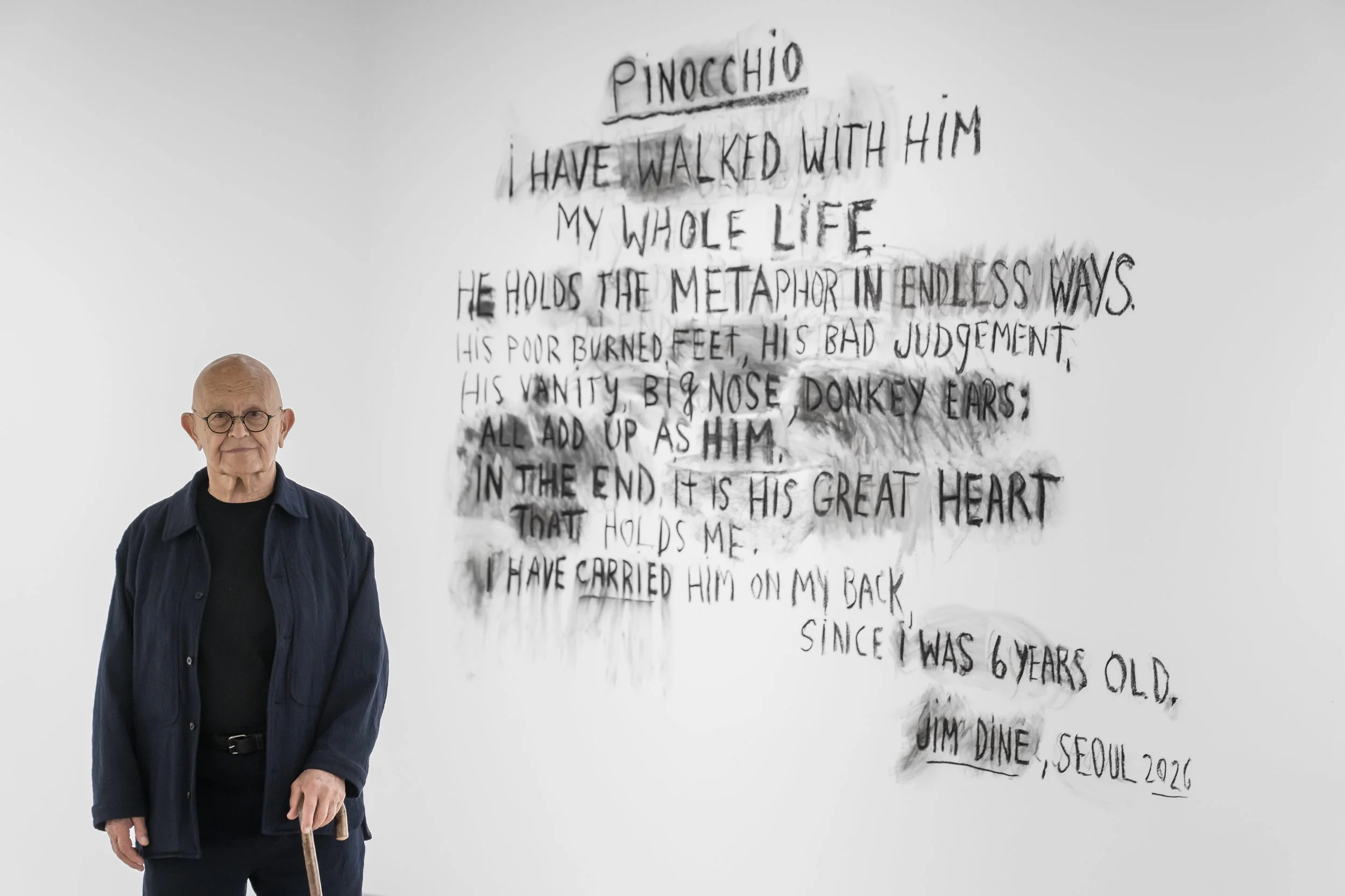 Jim Dine in Seoul