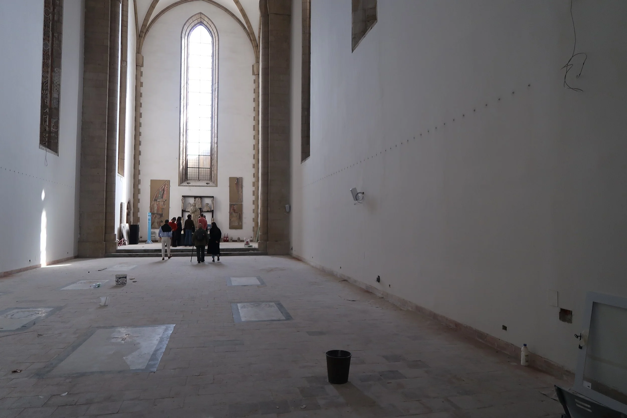 Interior of the Mascho Angioino, Napoli.