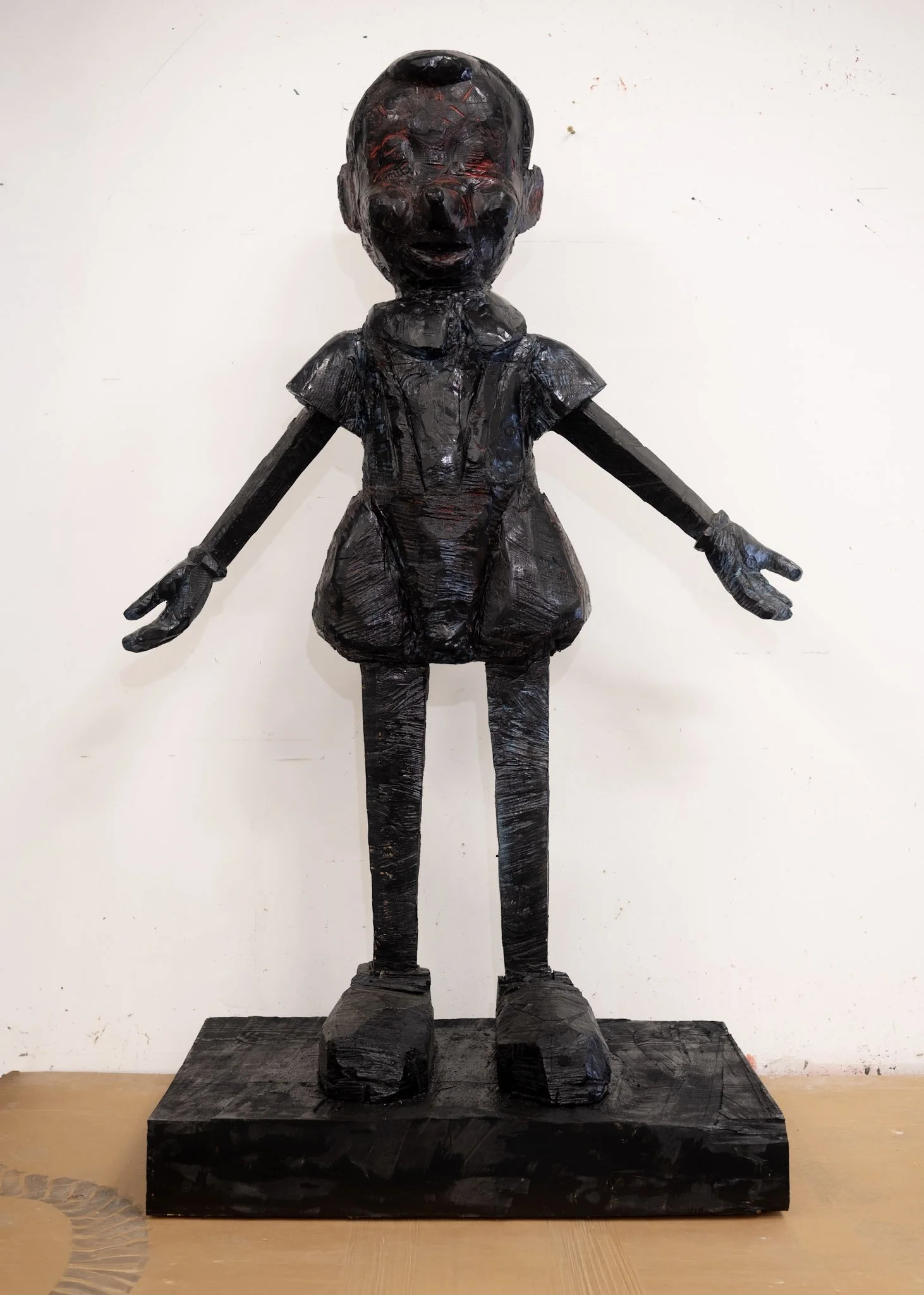 A statue of Pinocchio
