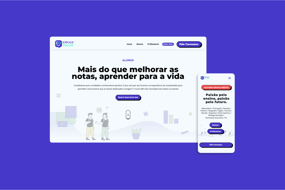 ExplicaOnline - Platform Redesign