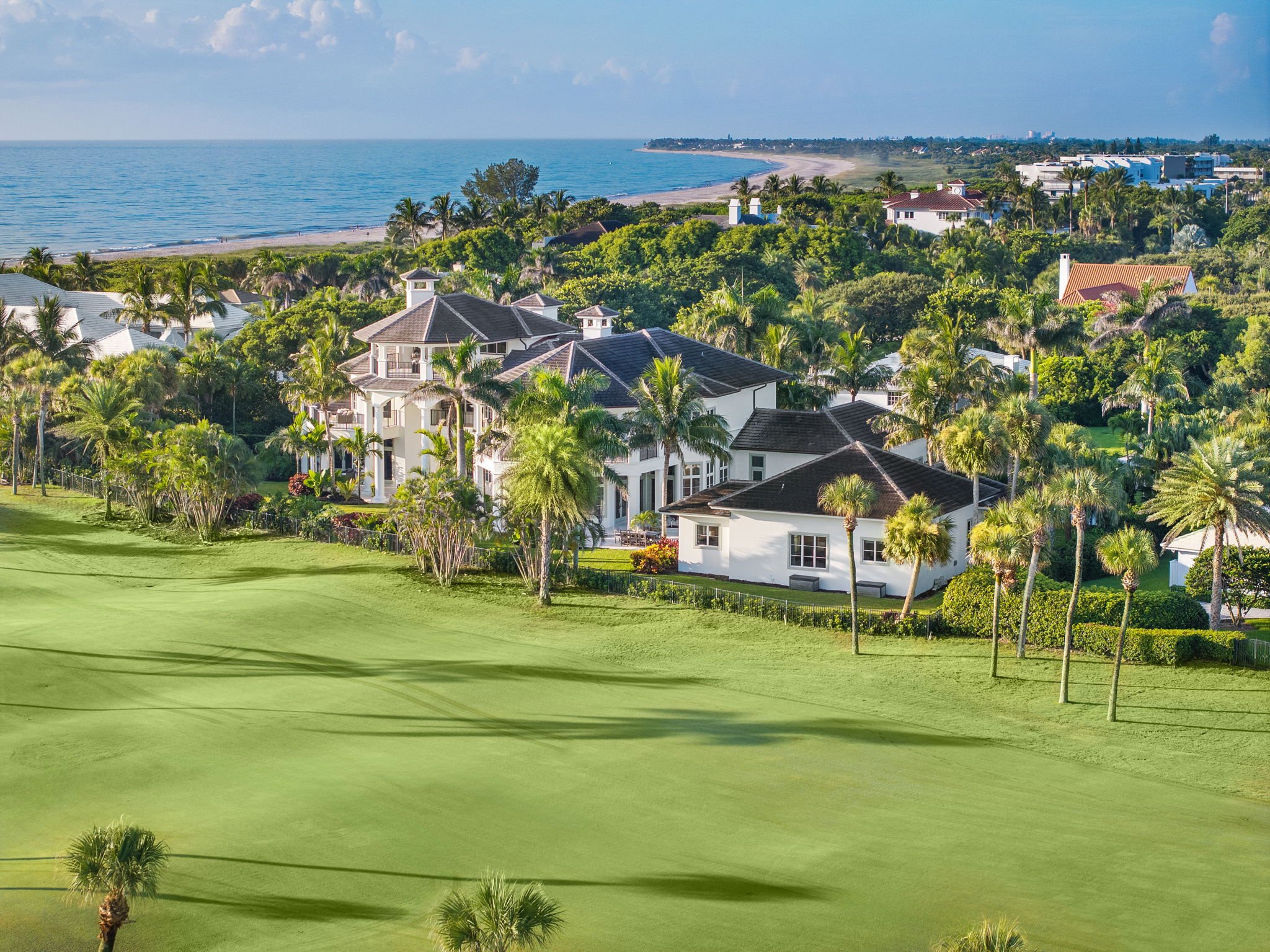 Backside of 991 Greenway Lane located in Vero Beach, Florida in Riomar