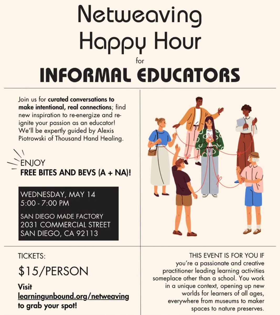 Netweaving Happy Hour Hosted by Learning Unbound