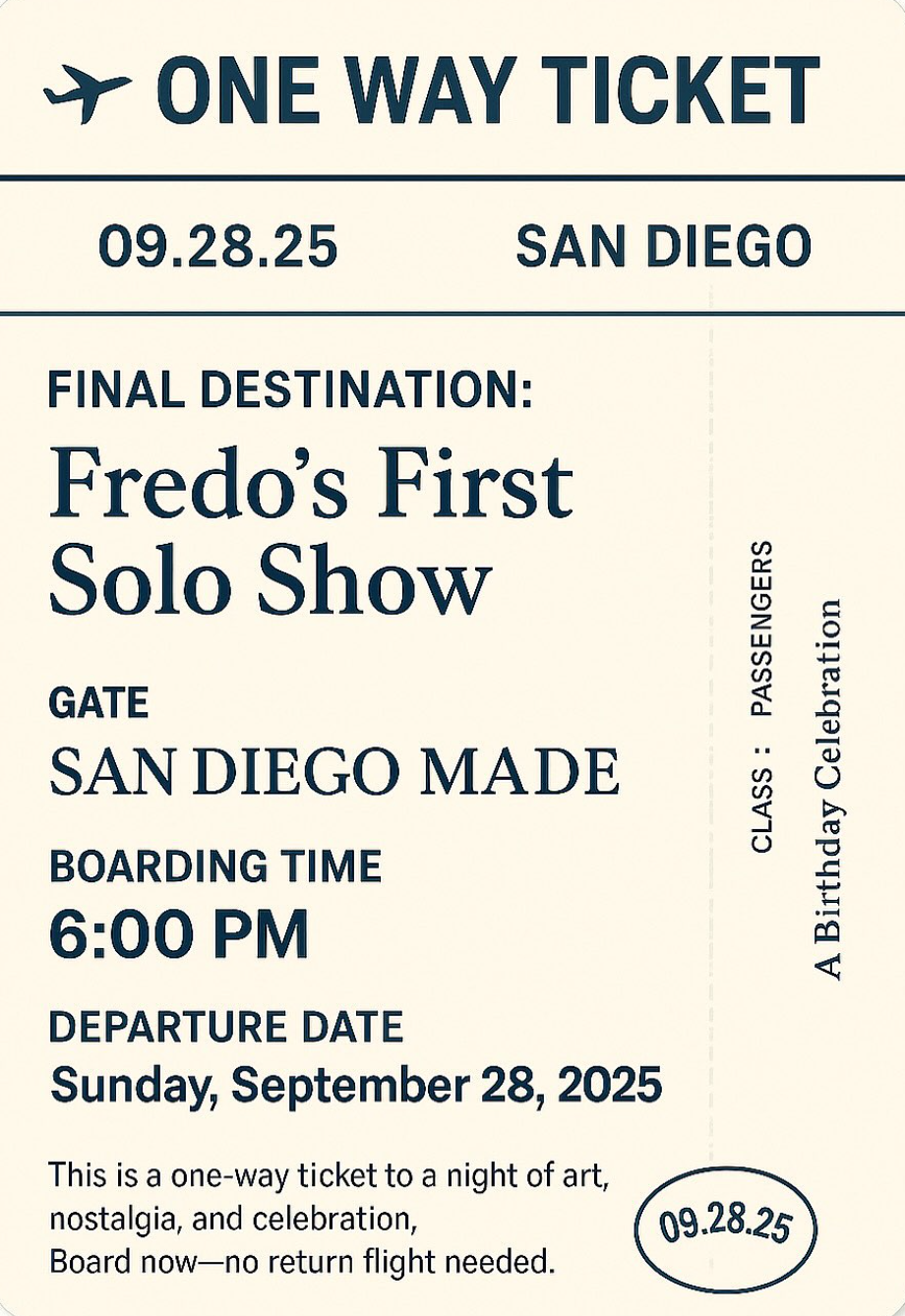 Fredo ARTS Art Show