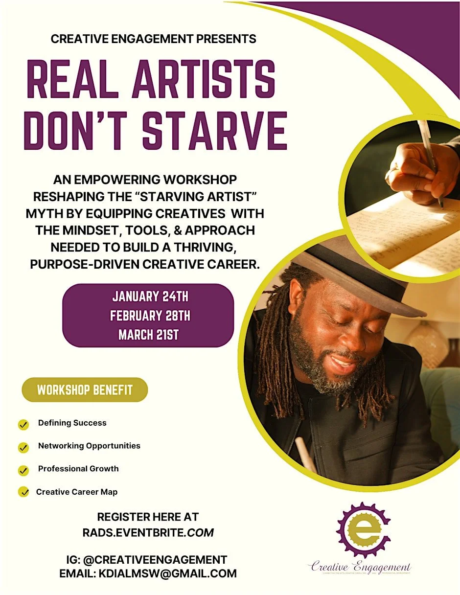 Real Artists Don't Starve Workshop with Kendrick Dial