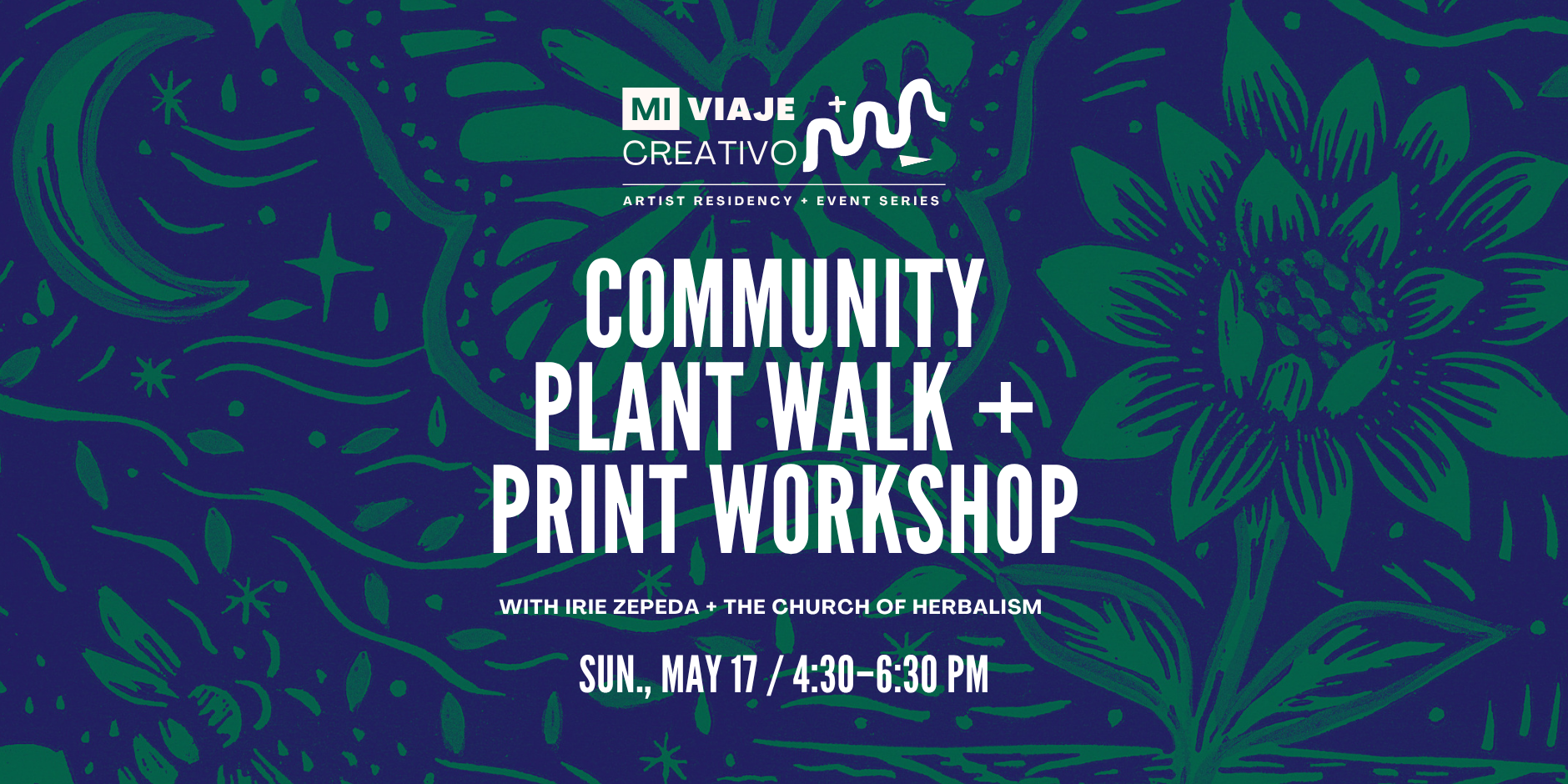 Community Plant Walk + Print Workshop