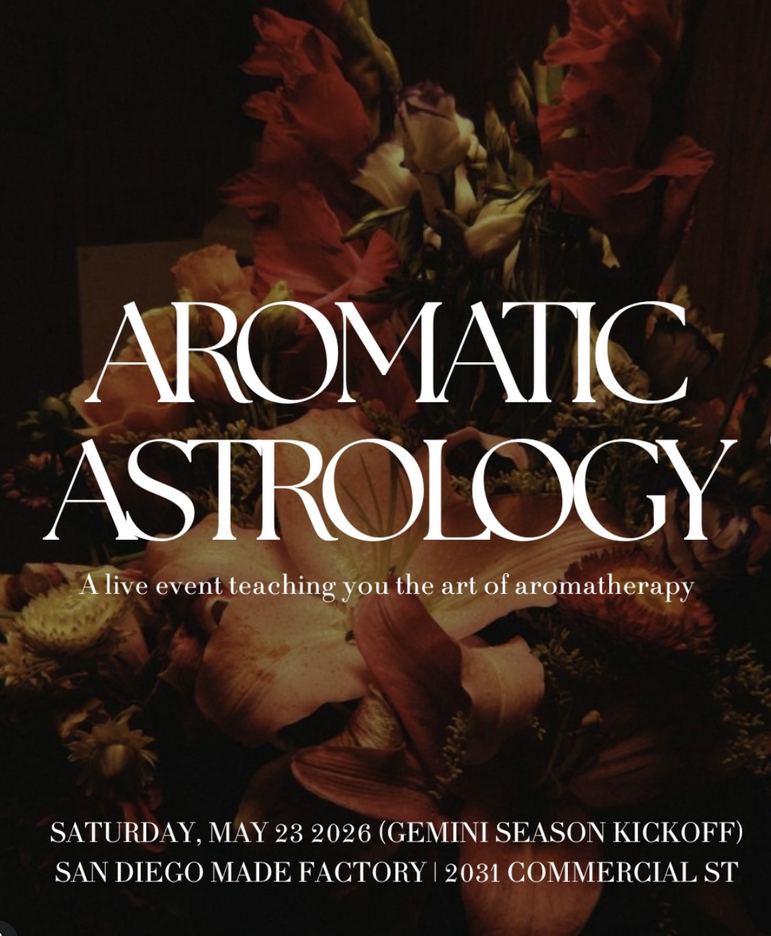 Aromatic Astrology with Intuitive Essence
