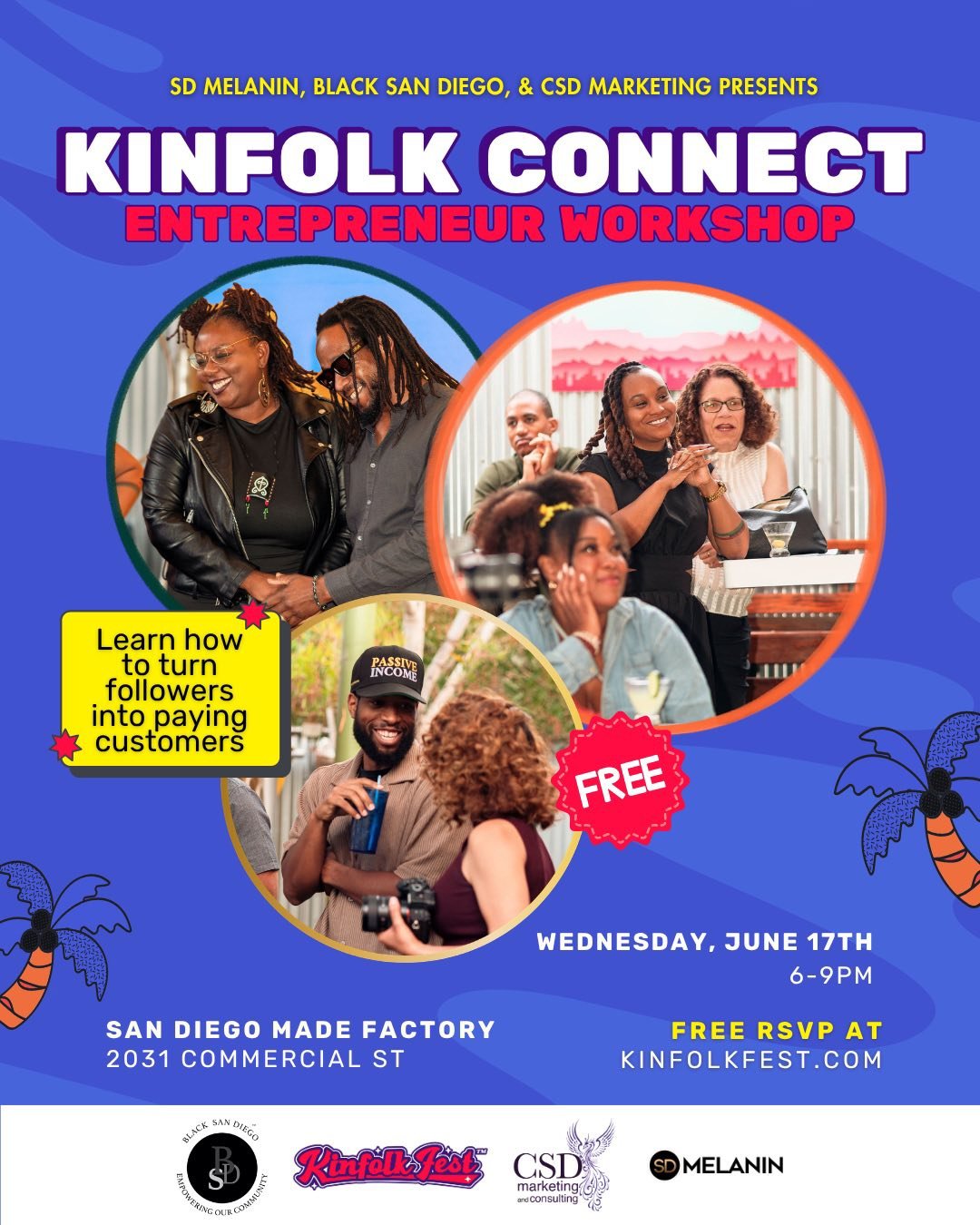 Kinfolk Connect Entrepenuers Workshop