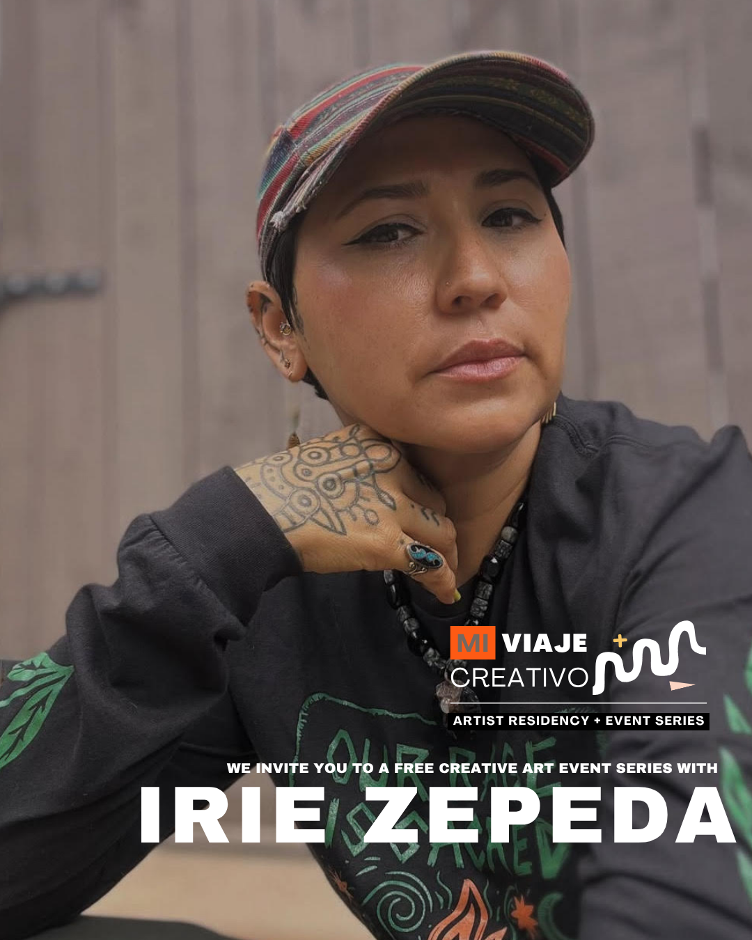 Open Studio Hours with Irie Zepeda