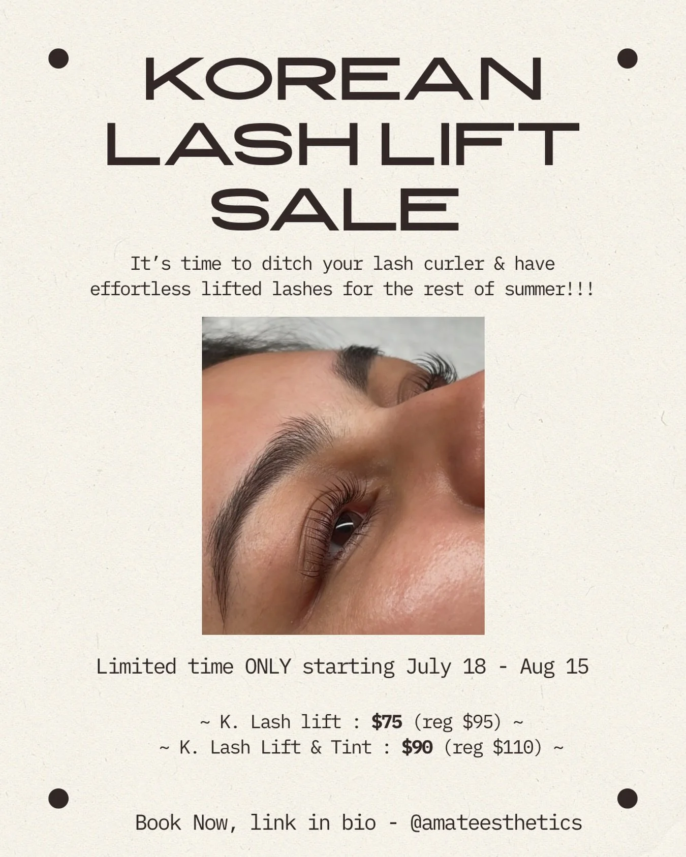 Koren Lash Lift Sale