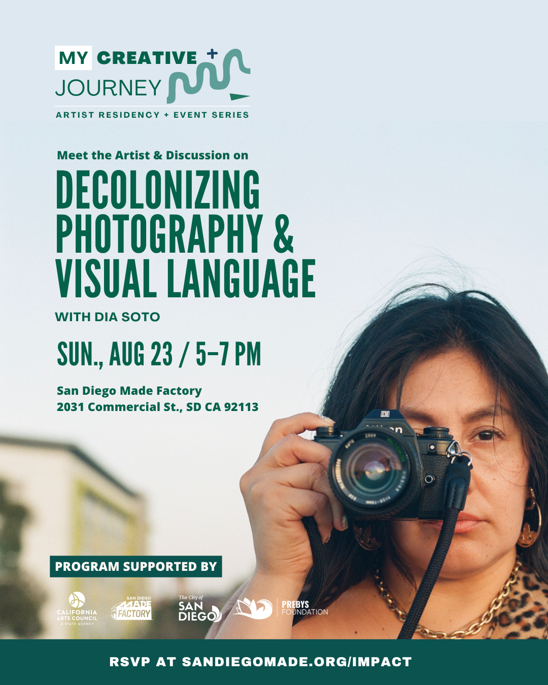 Meet the Artist & Discussion on Decolonizing Photography & Visual Language