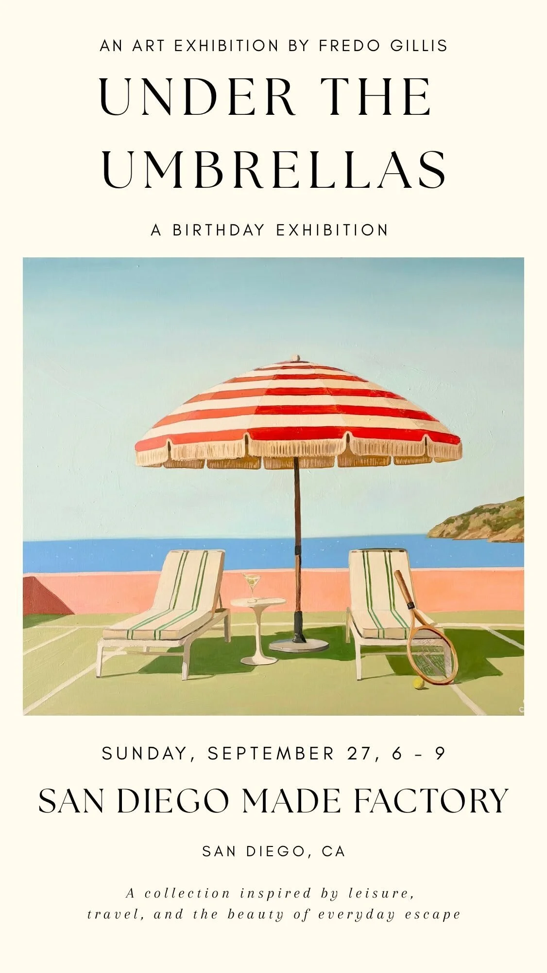 Under the Umbrellas — An Exhibition &amp; Birthday Celebration