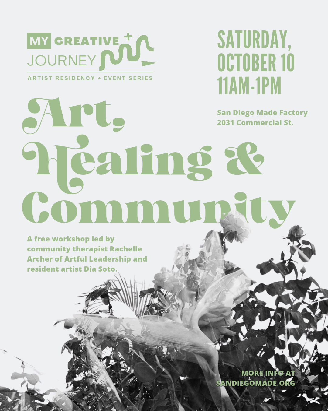 Free Community Workshop: "Art, Healing & Community"
