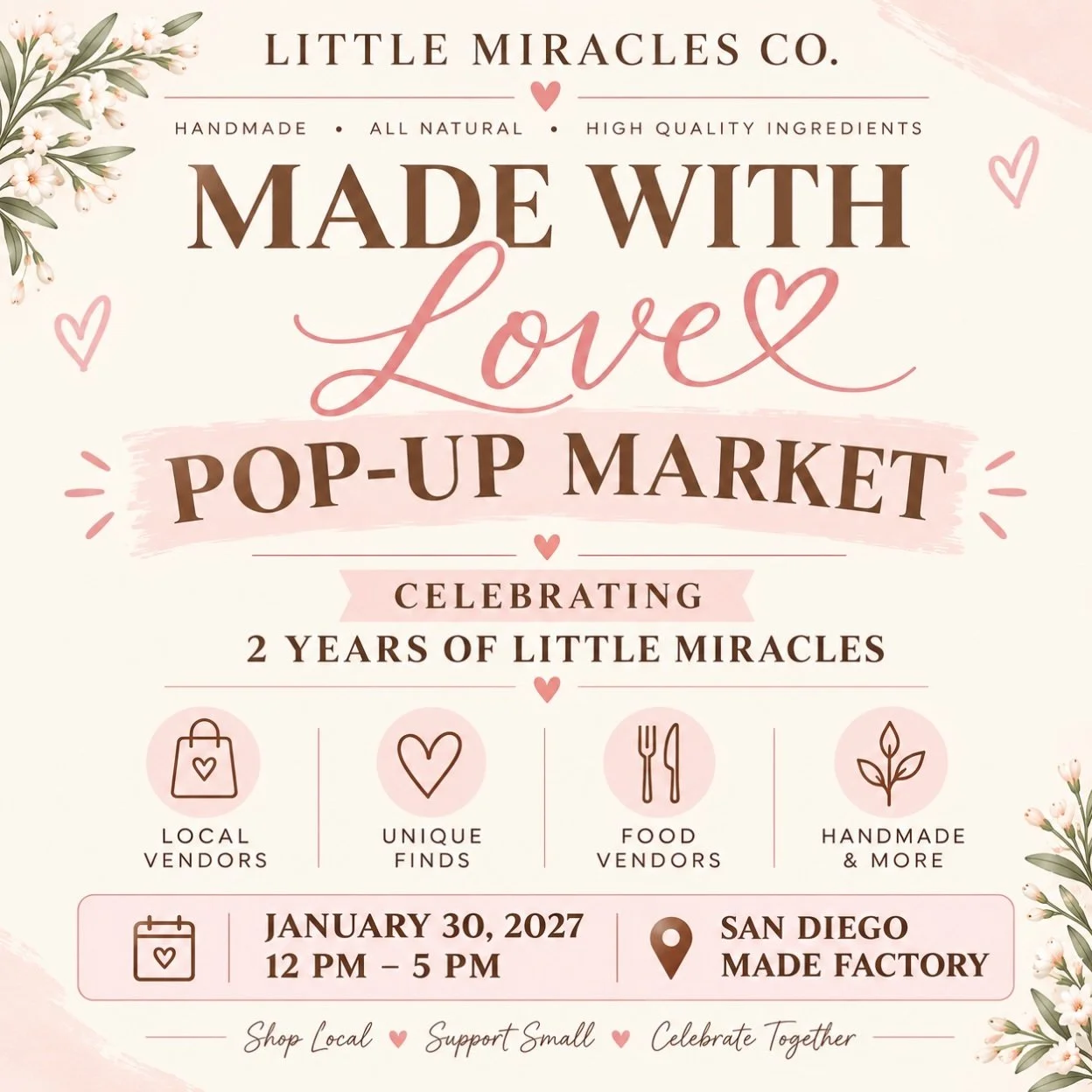 Made With Love Pop-up Market