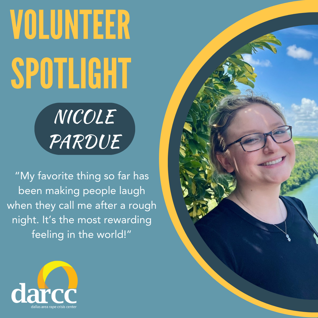 September Volunteer Spotlight: Nicole Pardue