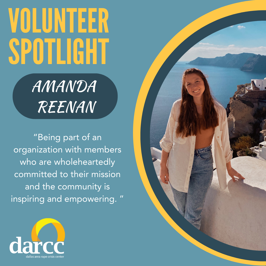 November Volunteer Spotlight: Amanda Reenan