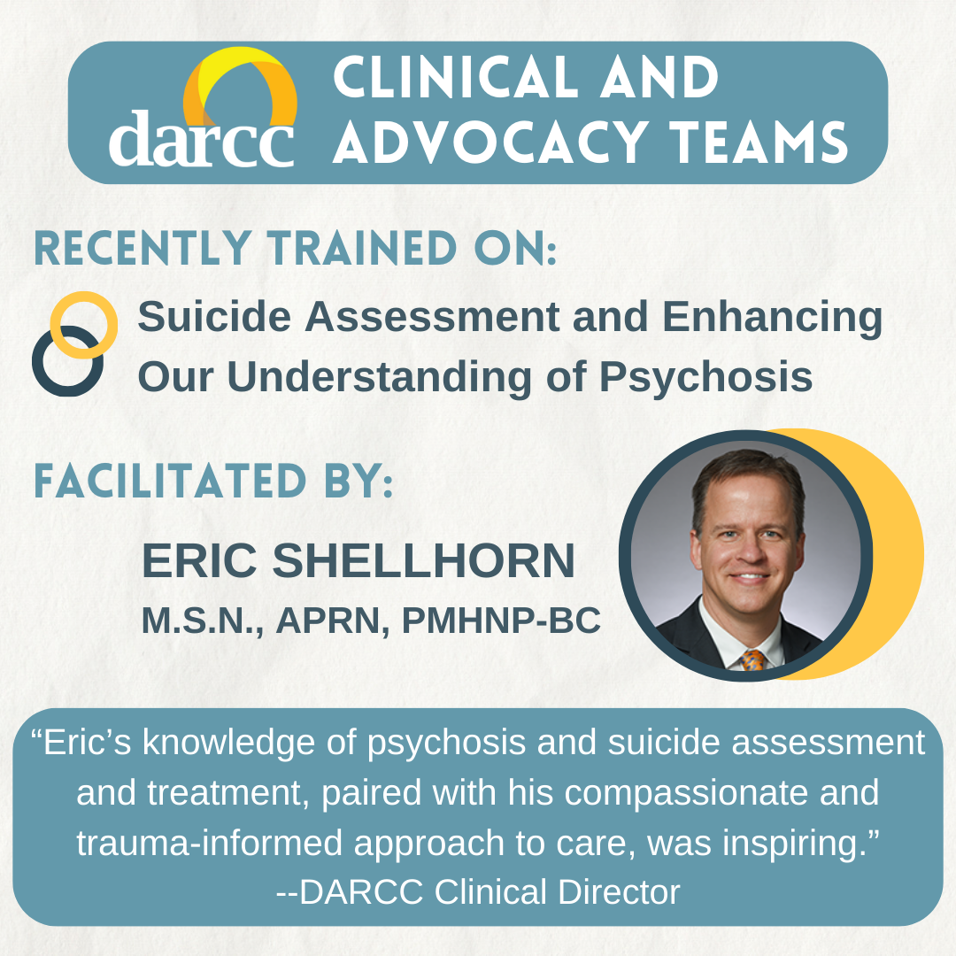DARCC Clinical and Advocacy Teams