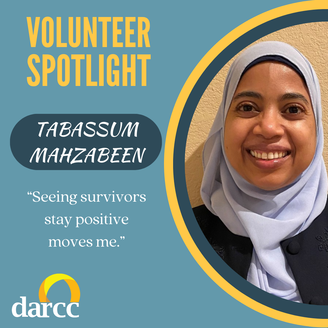 February Volunteer Spotlight: Tabassum Mahzabeen