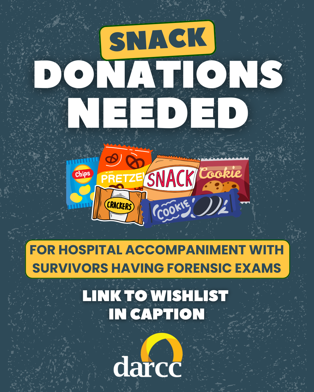 Snack Donations Needed