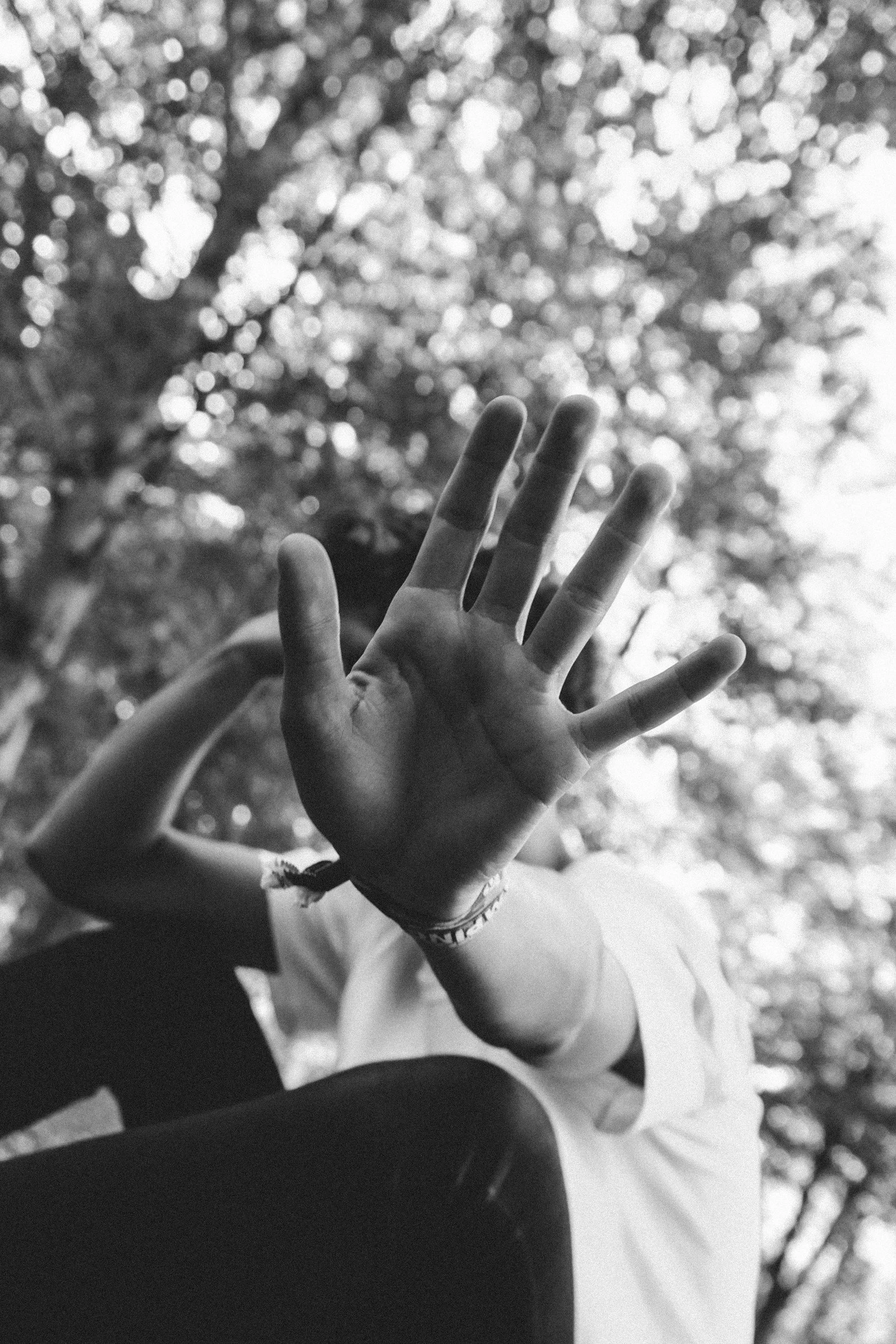 Hand Infront of Camera