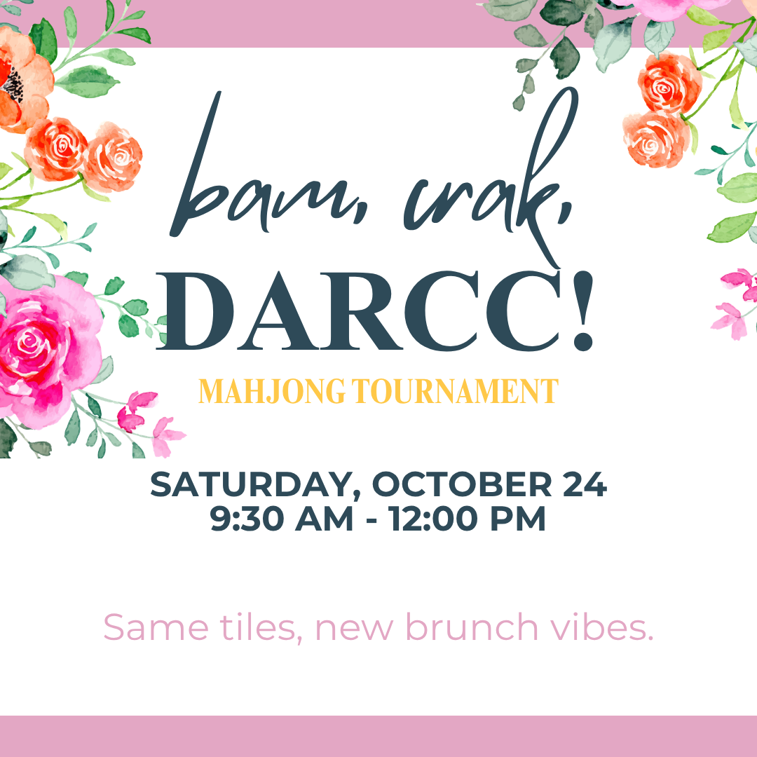 Bam, Crak, DARCC! Mahjong Tournament