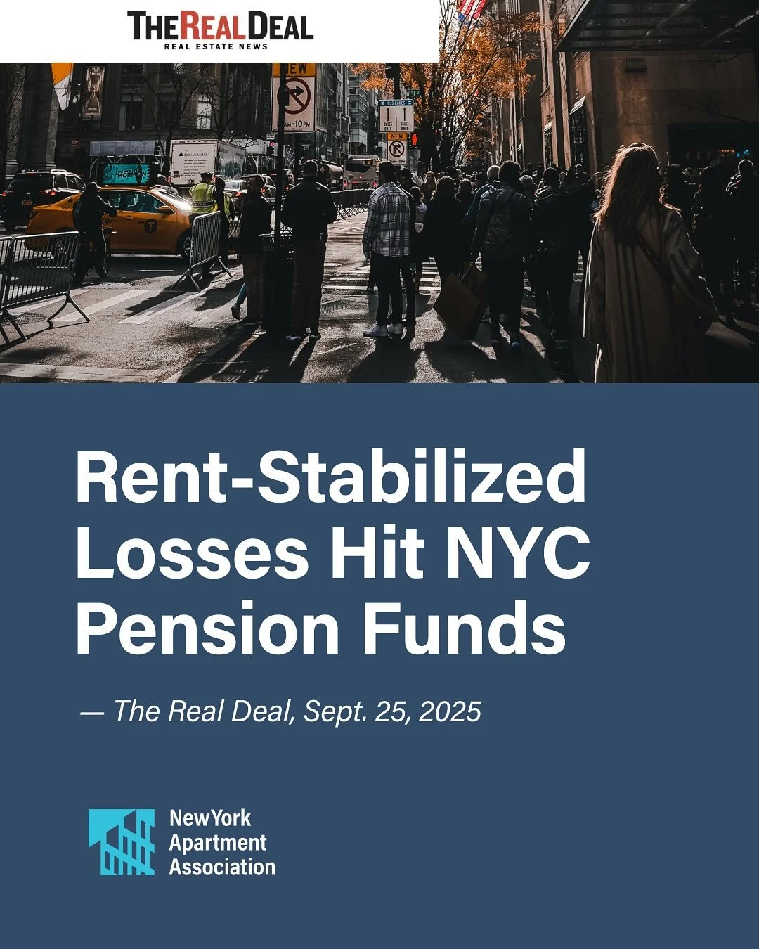 New data from The Real Deal reveals what housing providers have warned for years: New York City&rsquo;s own pension funds are losing hundreds of millions on rent-stabilized housing.
Investments once worth over half a billion dollars have lost more th