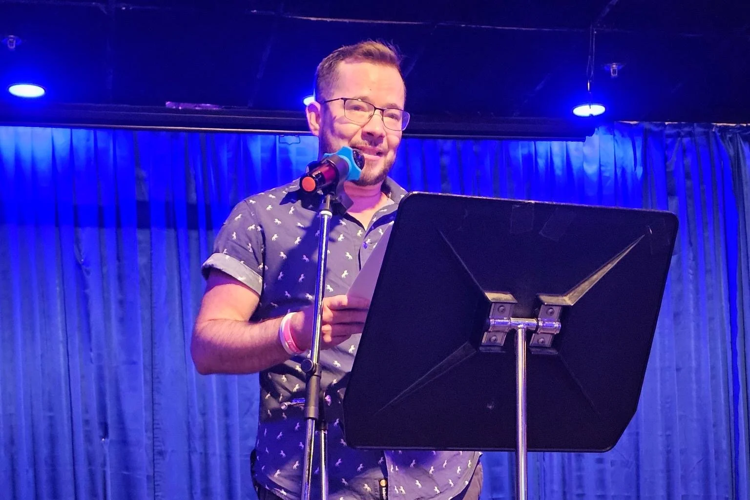 Reading from A Light in Outer Darkness