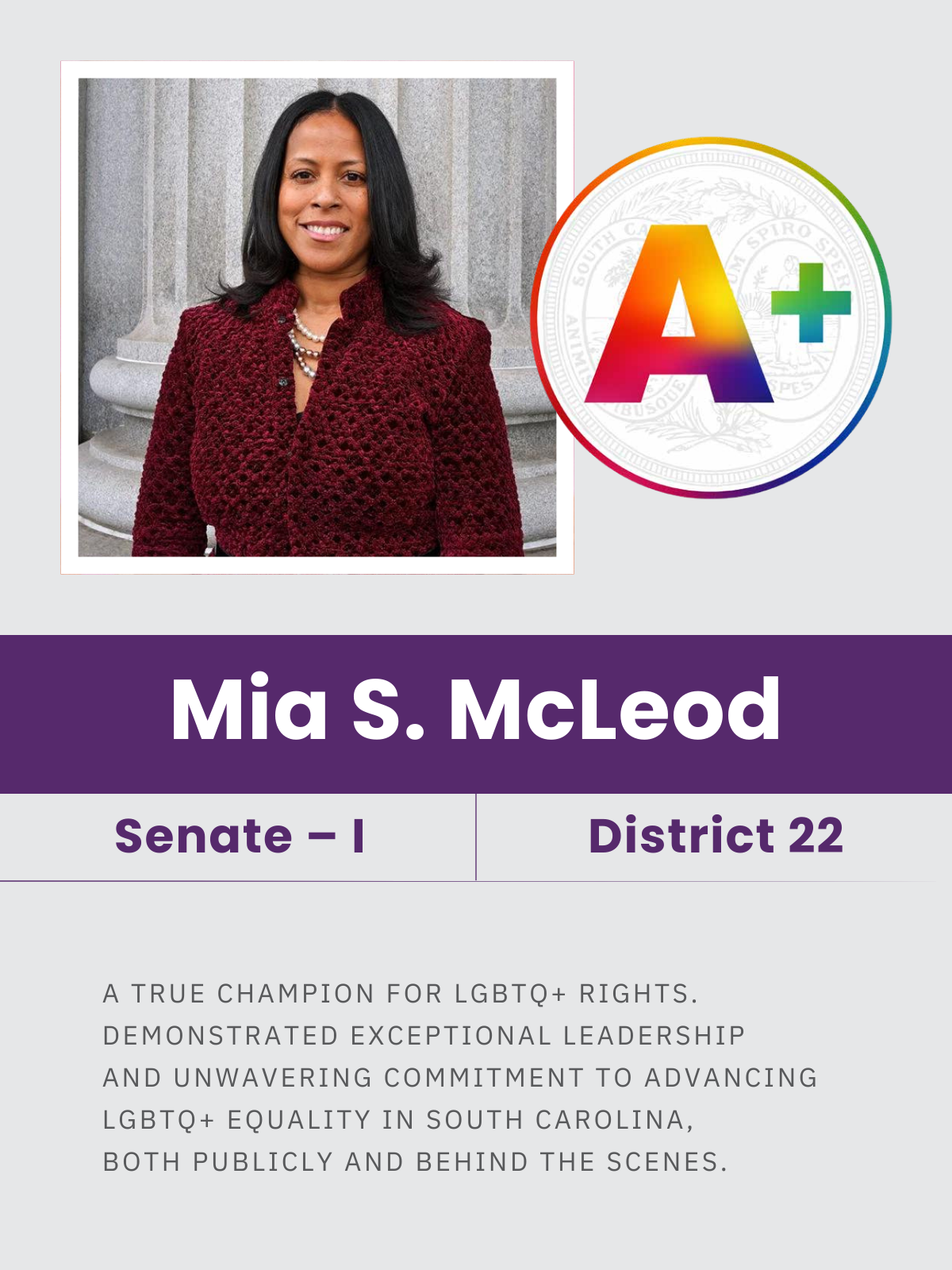 McLeod, Mia