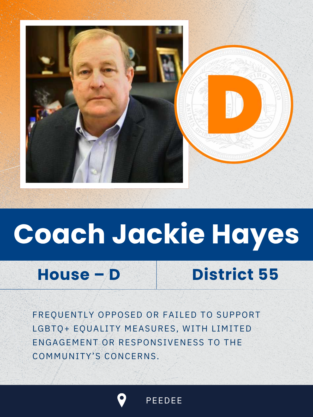 Hayes, Coach Jackie