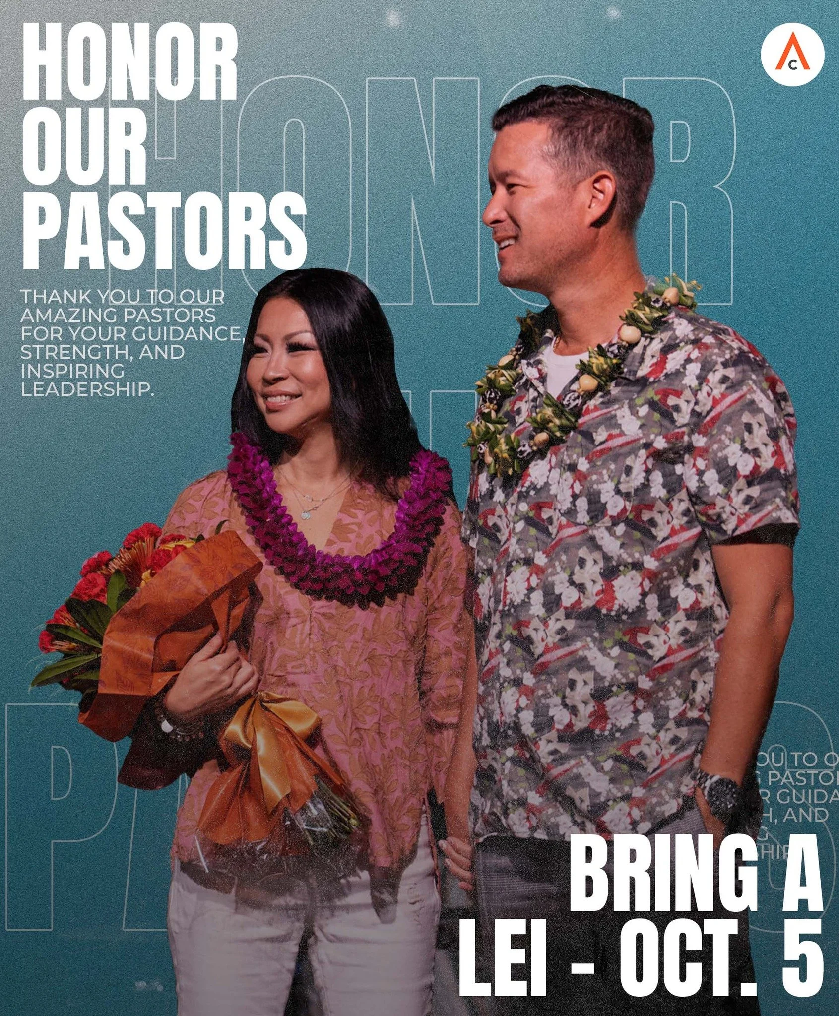 This Sunday, October 5th, we&rsquo;re celebrating BIG! 🎉

At all three services, we&rsquo;ll be honoring our amazing pastors, Pastors Evan &amp; Shinobu, celebrating 26 years of marriage, and 30 years of ministry for Pastor Evan! 🙌💛

Want to show 