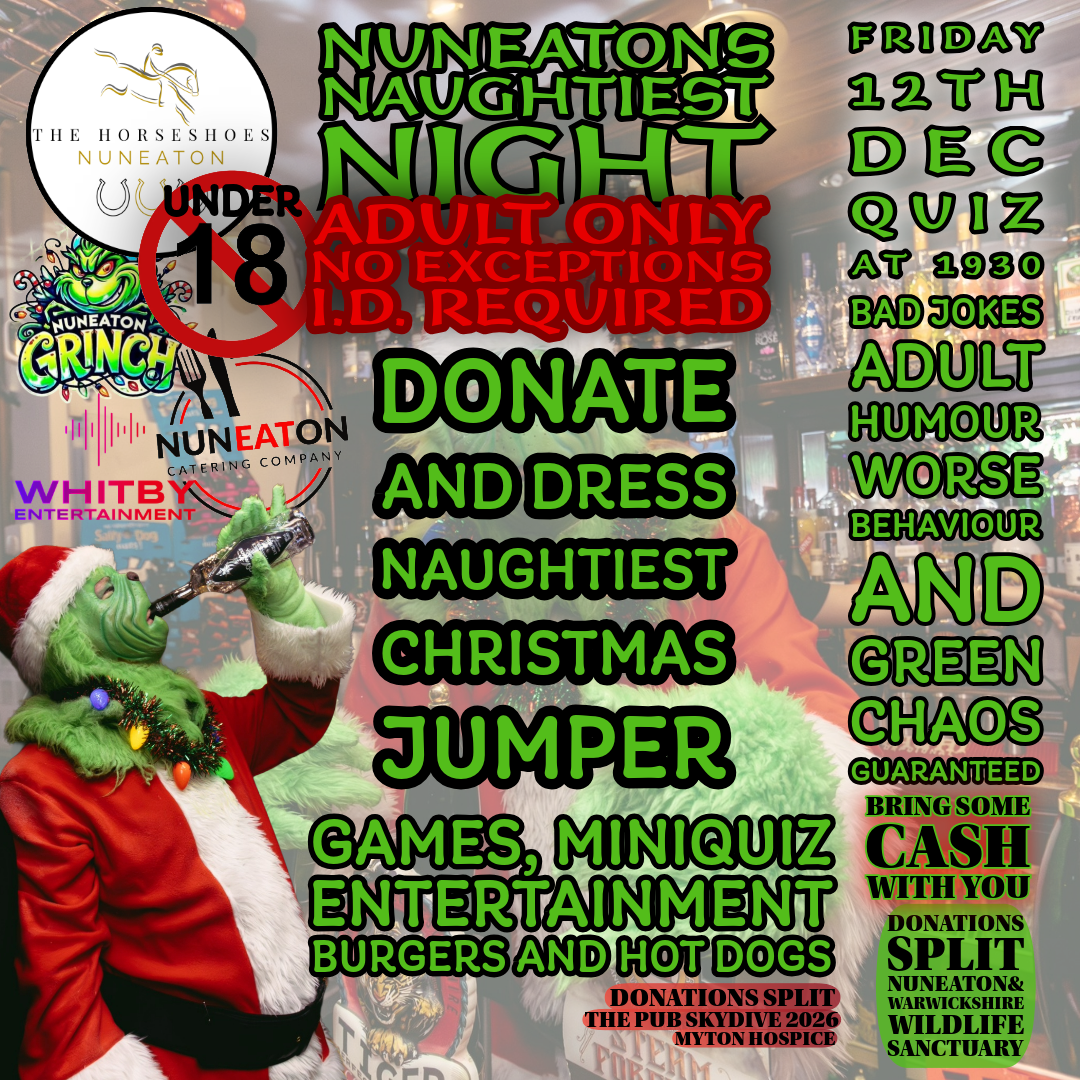 Naughty Night with the Nuneaton Grinch