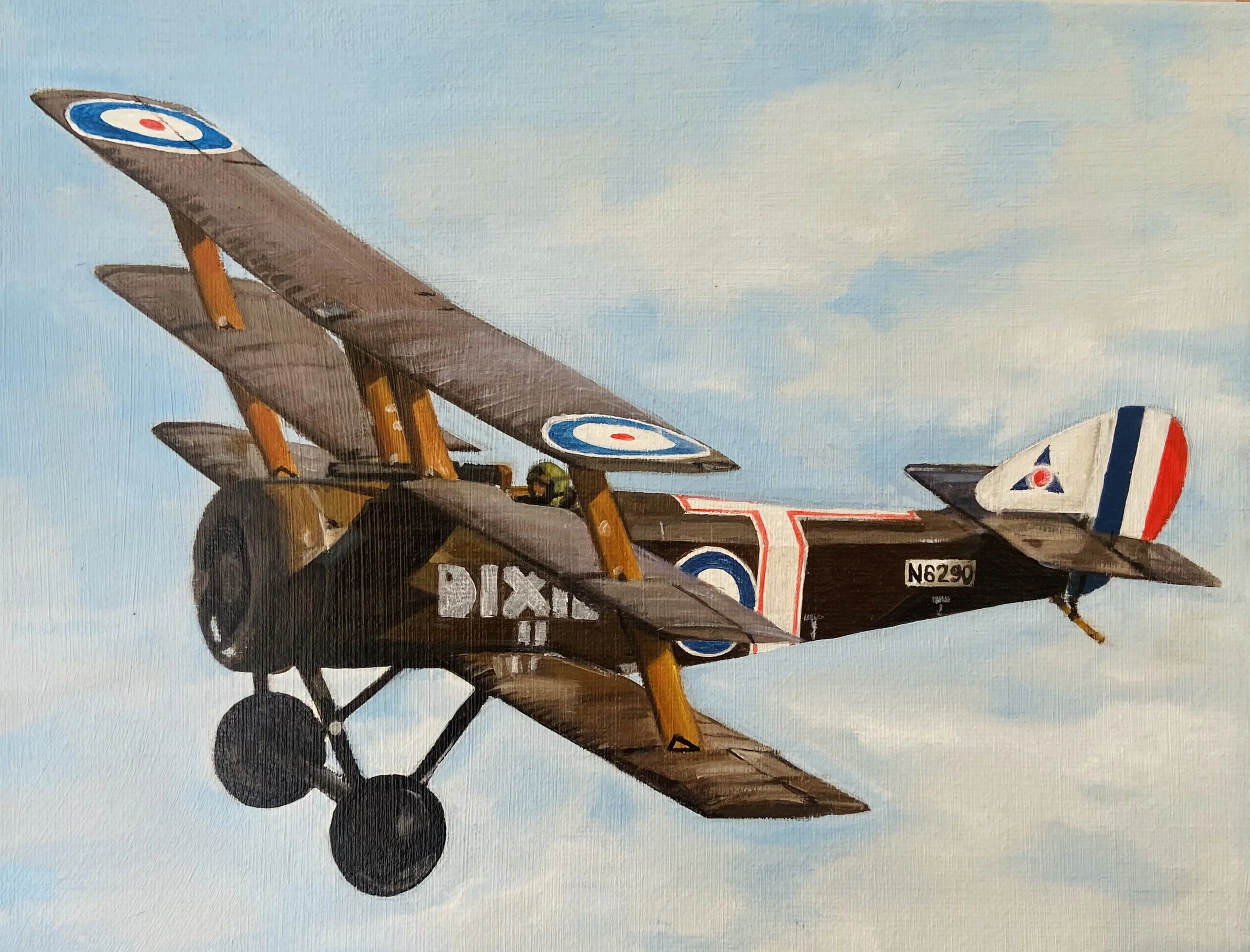 Sopwith Triplane in Oil