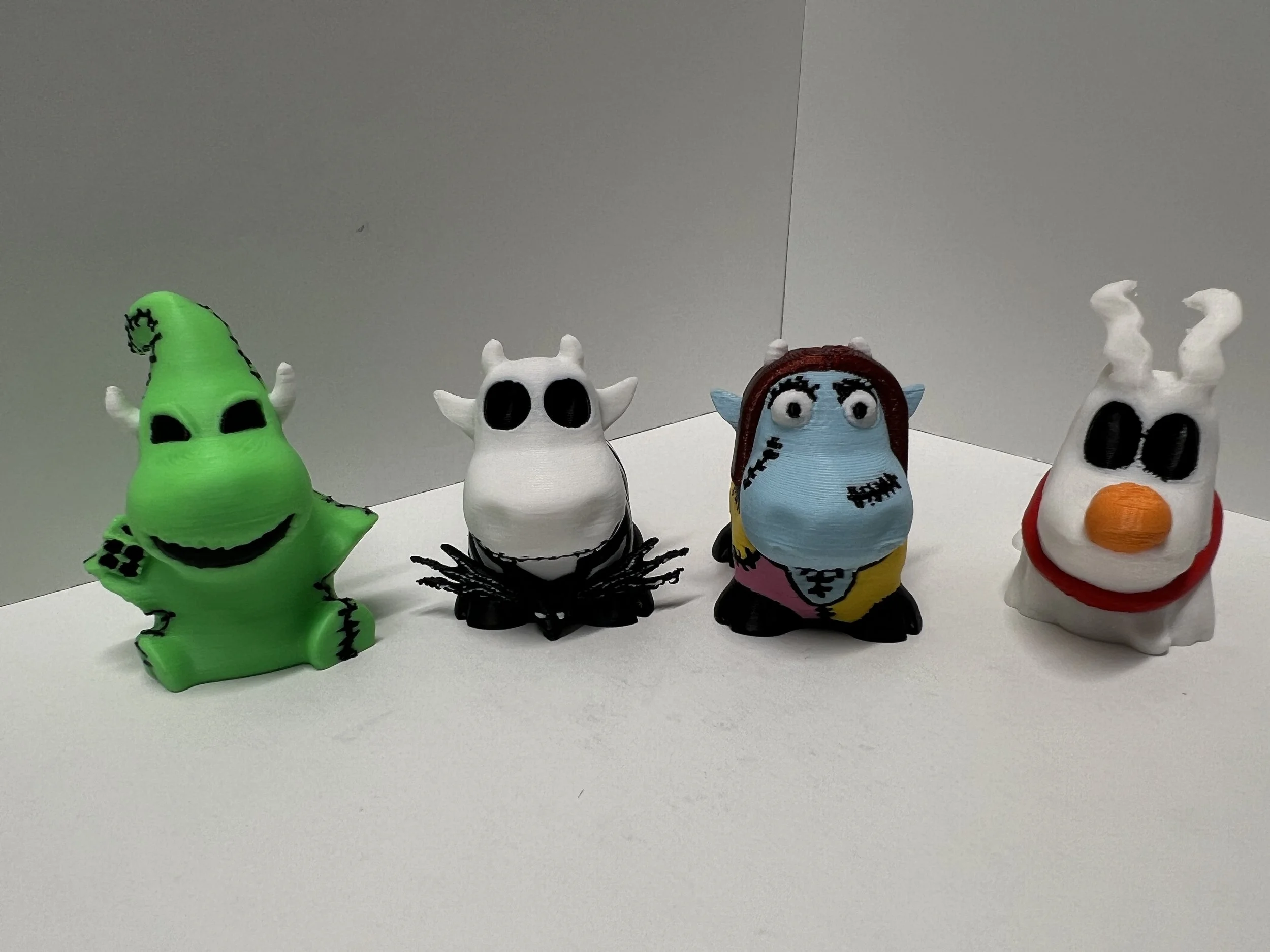 Jack, Sally, Zero and Oogie Moos!