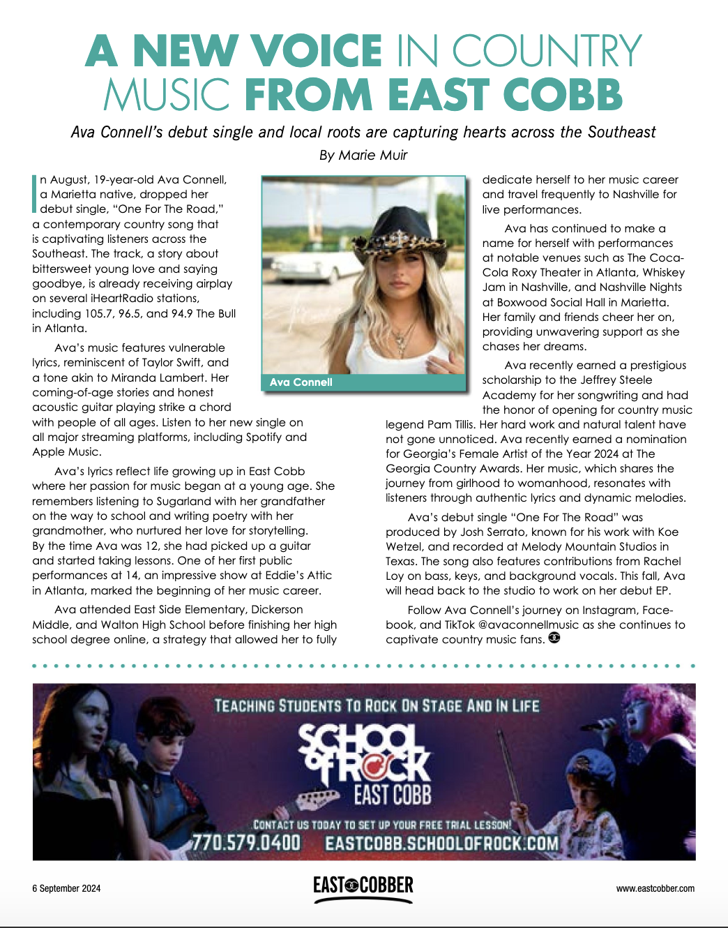 A New Voice In Country Music From East Cobb