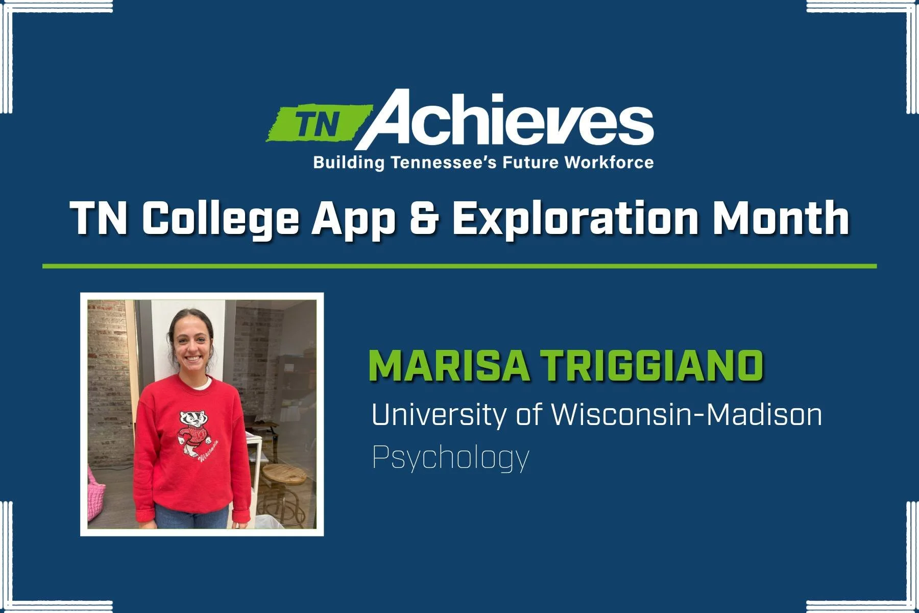 September is TN College Application &amp; Exploration Month! Check out some of the tnAchieves Team and where they went to college. 

Students, you can take advantage of many free in-state college applications this month. 

Don't forget the deadline t