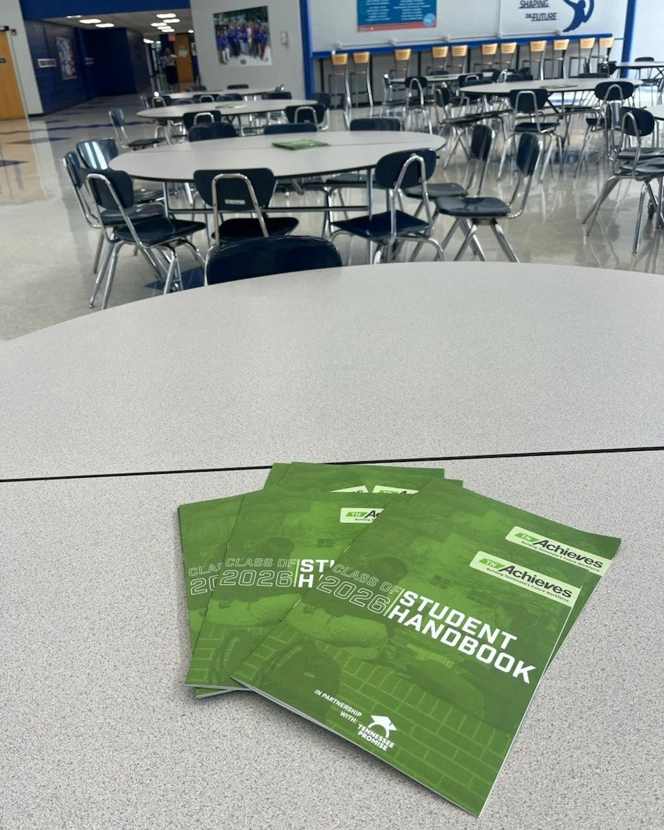 TN Promise Meetings have wrapped up across the state for the Class of 2026! 

Did you know our team conducted 325 meetings at high schools across the state?! 

Students, make sure you hang on to the student handbook you received at your meeting! It h