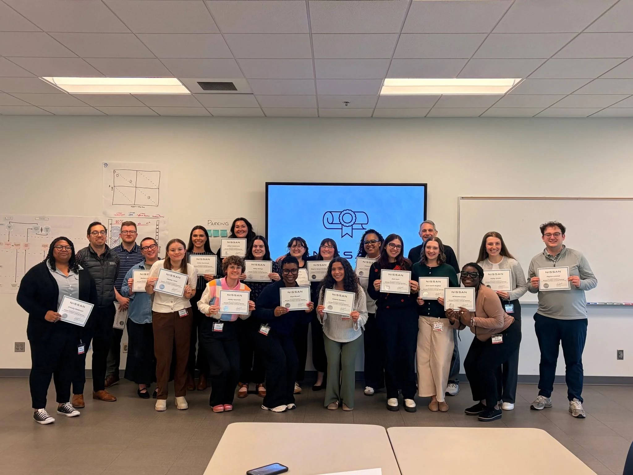Problem solving is a critical skill for Building Tennessee&rsquo;s Future Workforce! 

Thank you to Dan Caldwell and the Nissan team for leading tnAchieves through a problem-solving course. Our team members came from across the state to TCAT Smyrna t