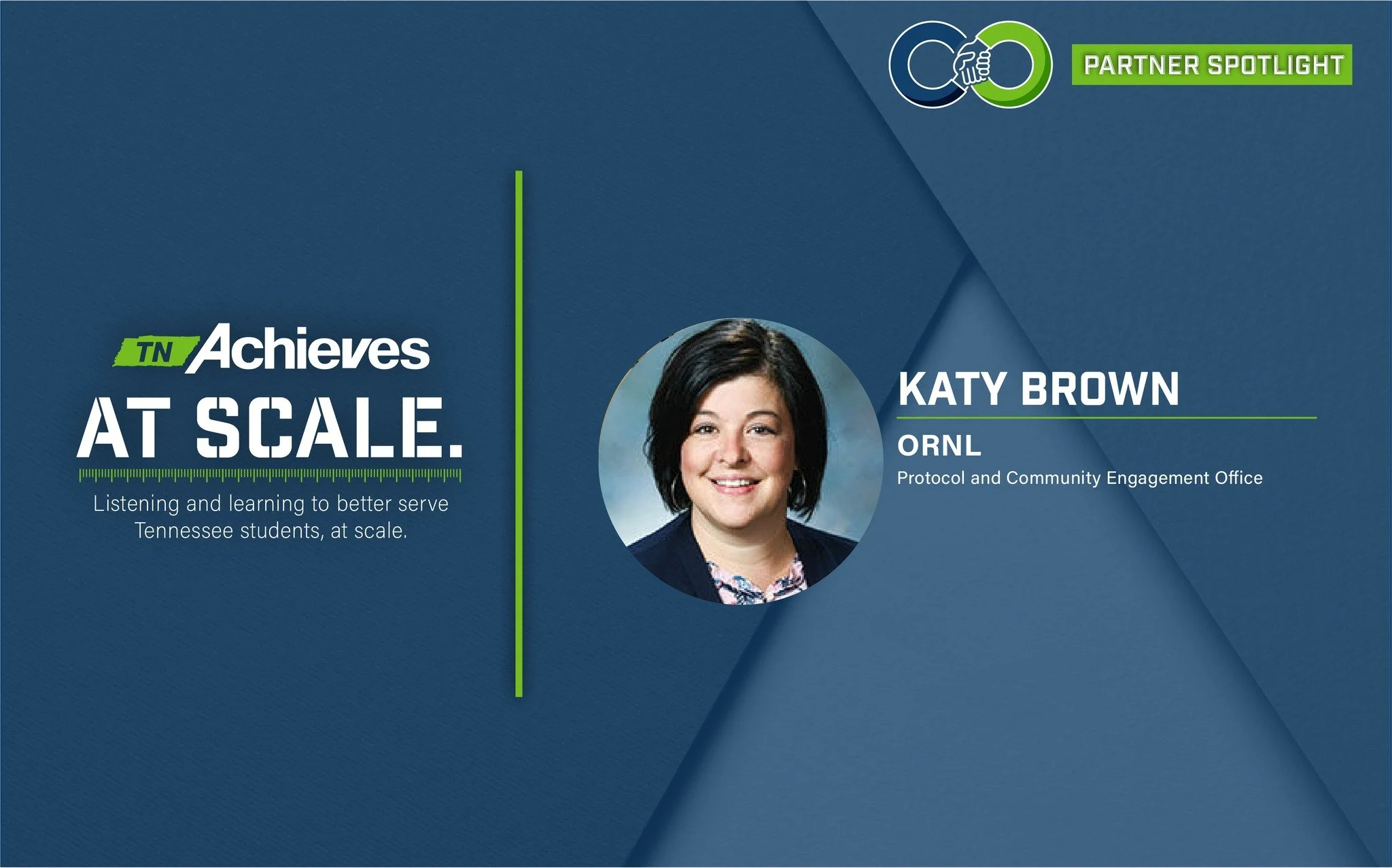 Thank you to Katy Brown from Oak Ridge National Laboratory (ORNL) for chatting with our team today! 

Katy was able to discuss ORNL's unique position in our state and the role it plays in workforce development. 

If you would like to get some of this