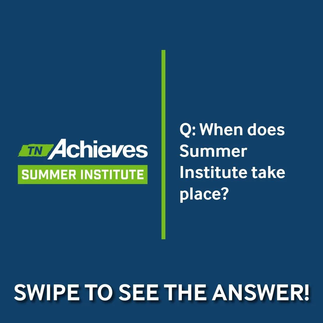 Registration is open NOW until May 15 for Summer Institute! 

Here&rsquo;s one of our most frequently asked questions and the answer about the program! 

Come back tomorrow for FAQs on Summer Bridge!

Learn more and register for Summer Institute here