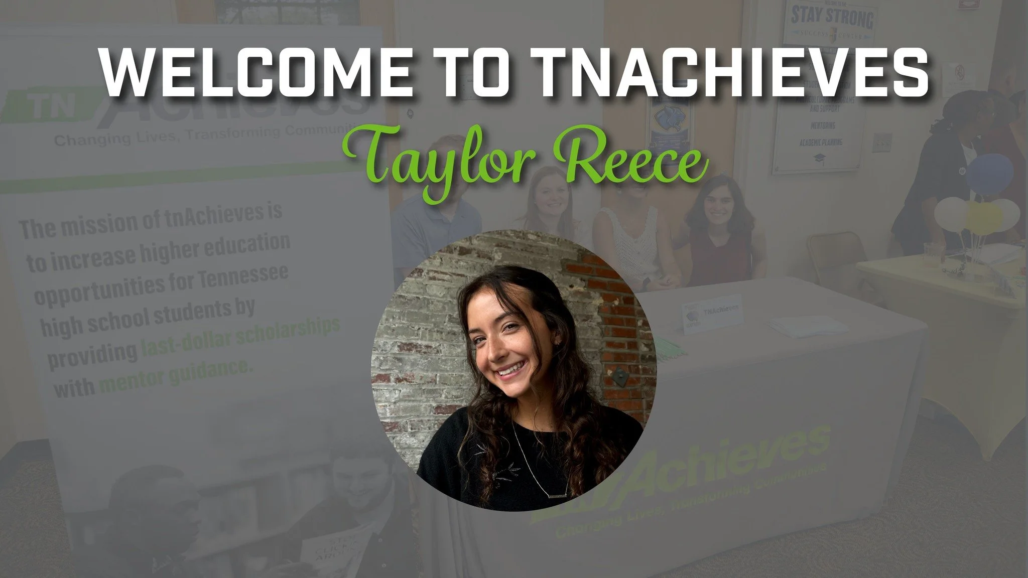 Please help us welcome our newest team member! 

Taylor Reece is a Knox Access Coach in our Knoxville office! 

Welcome, Taylor!