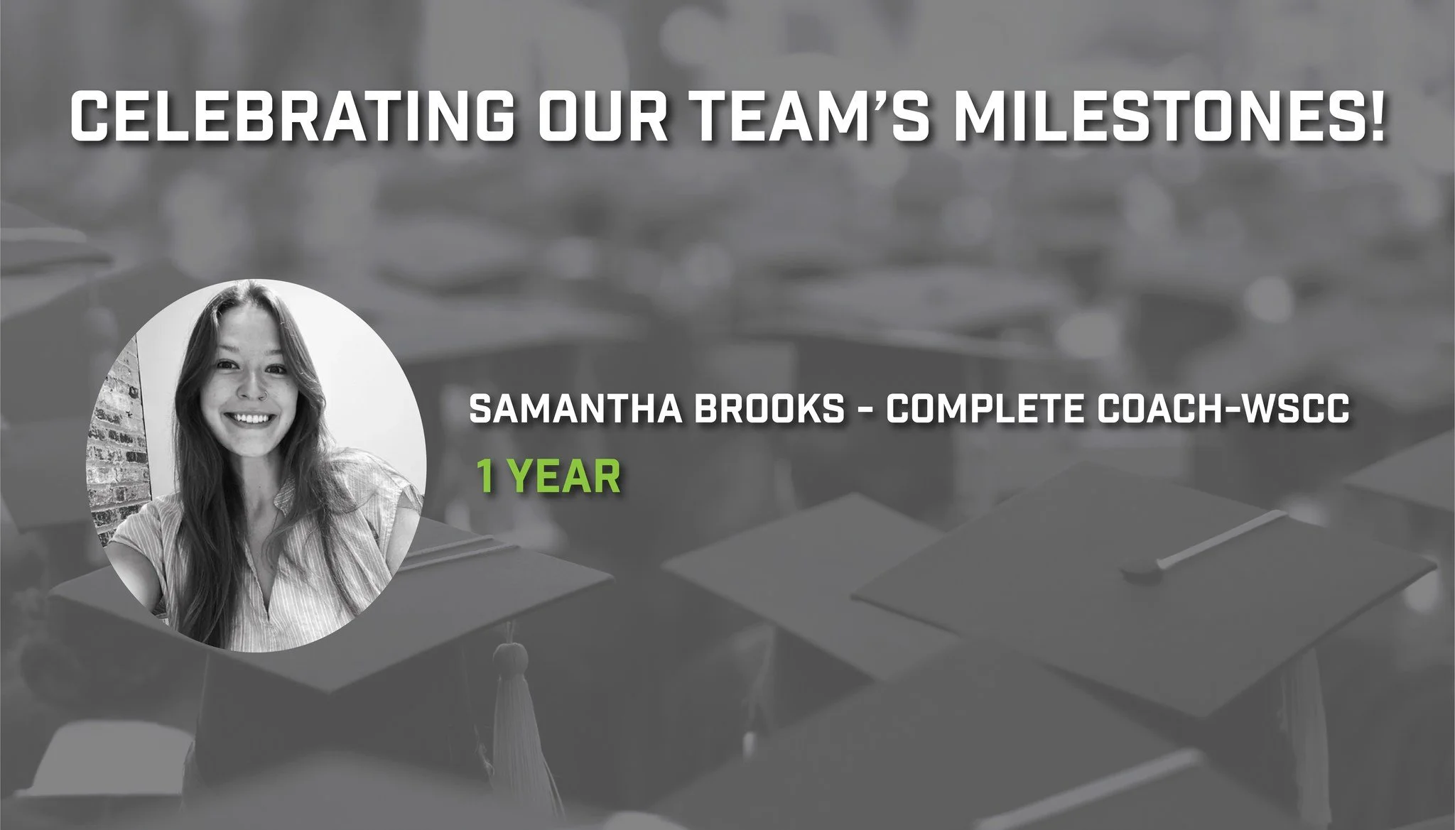 Congrats to our team members who are celebrating big milestones in June! 

Congratulations to: 
Samantha Brooks-1 year 

We could not Build Tennessee's Future Workforce without your hard work!