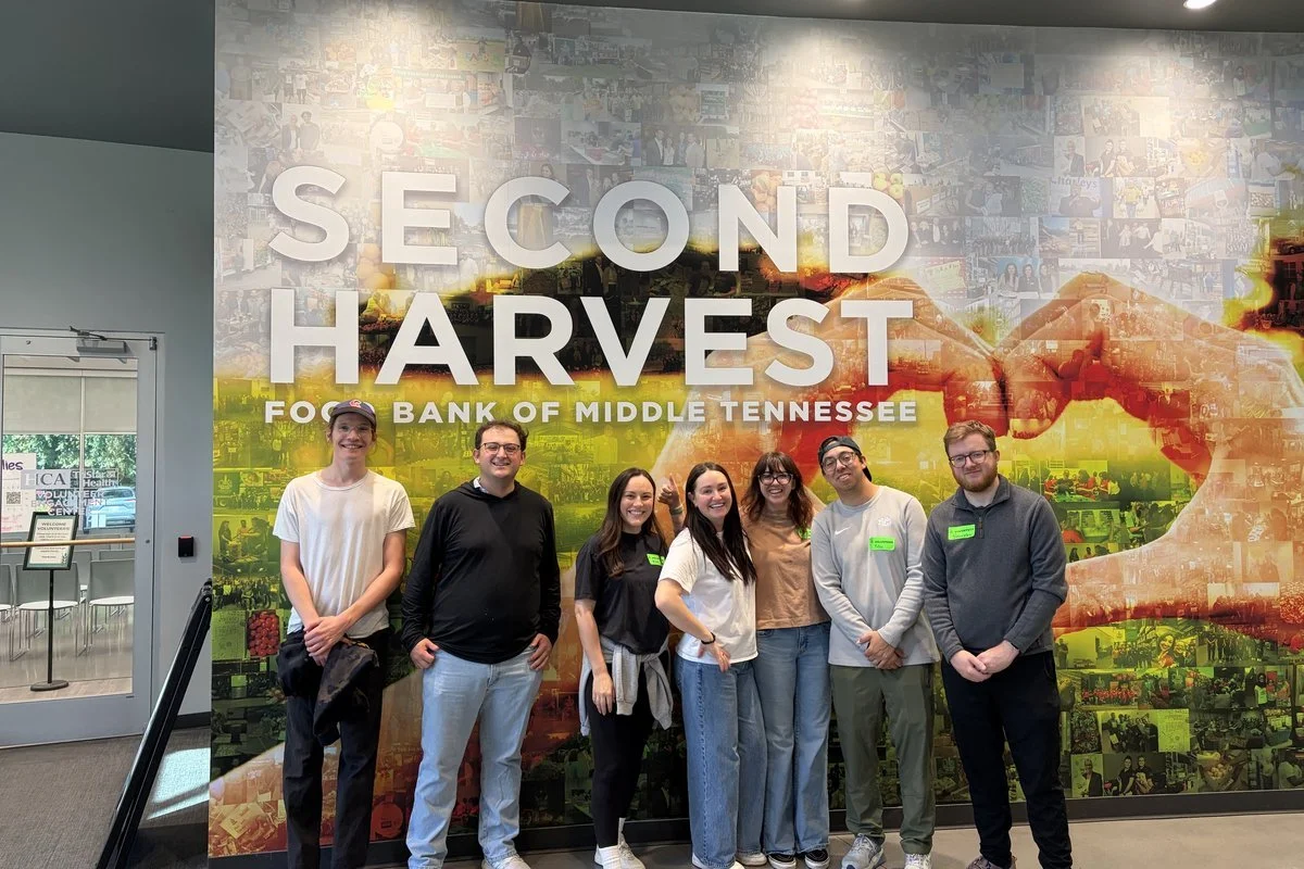 tnAchieves staff volunteer at Second Harvest Food Bank of Middle Tennessee in Nashville.