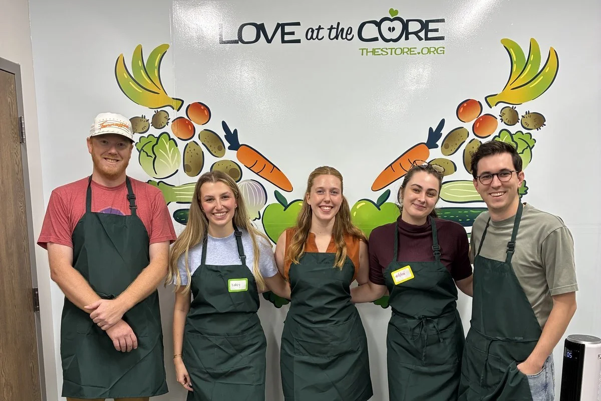 tnAchieves staff volunteer at The Store in Nashville.